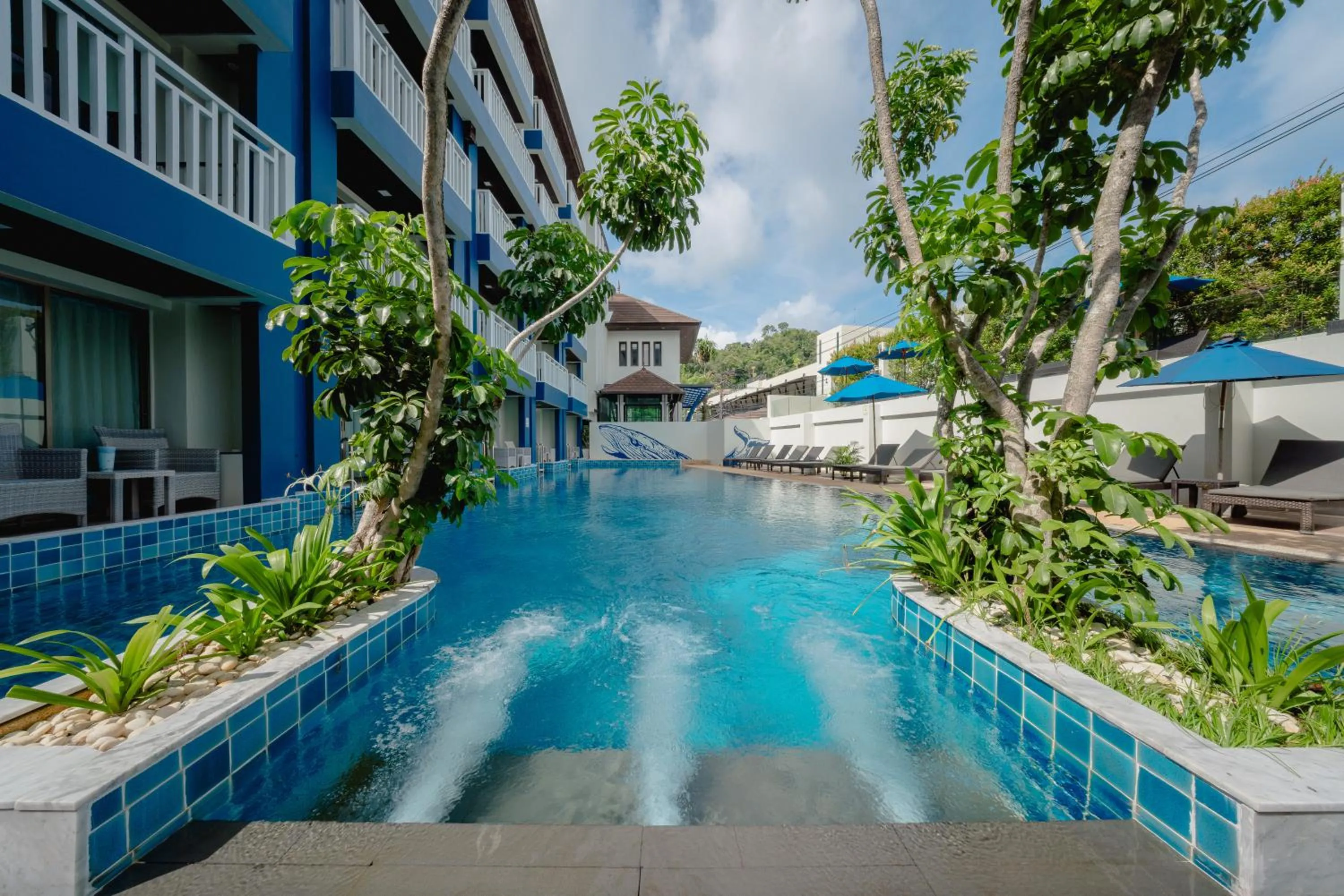 Swimming pool in Blue Tara Hotel Krabi Ao Nang