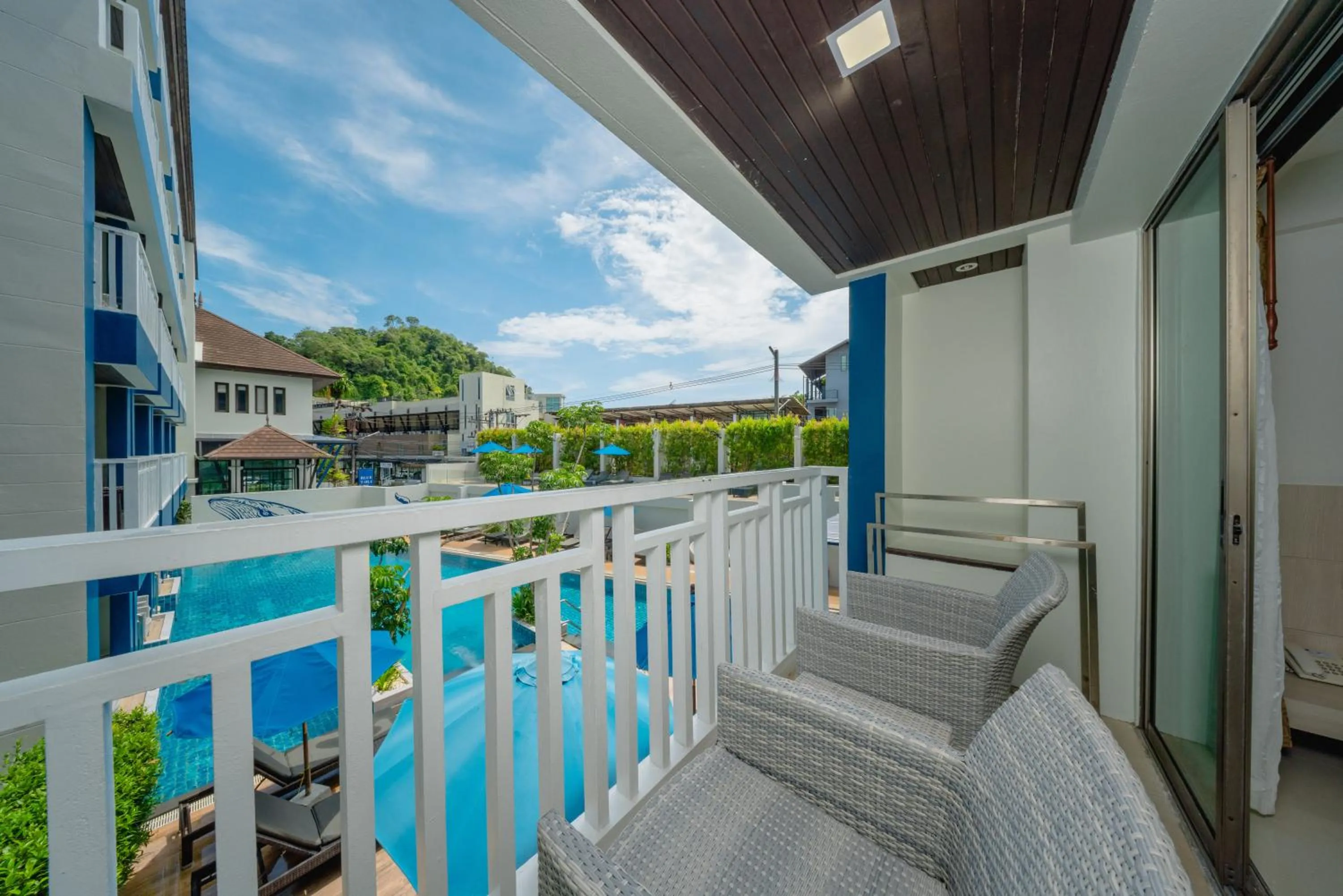 Balcony/Terrace in Blue Tara Hotel Krabi Ao Nang