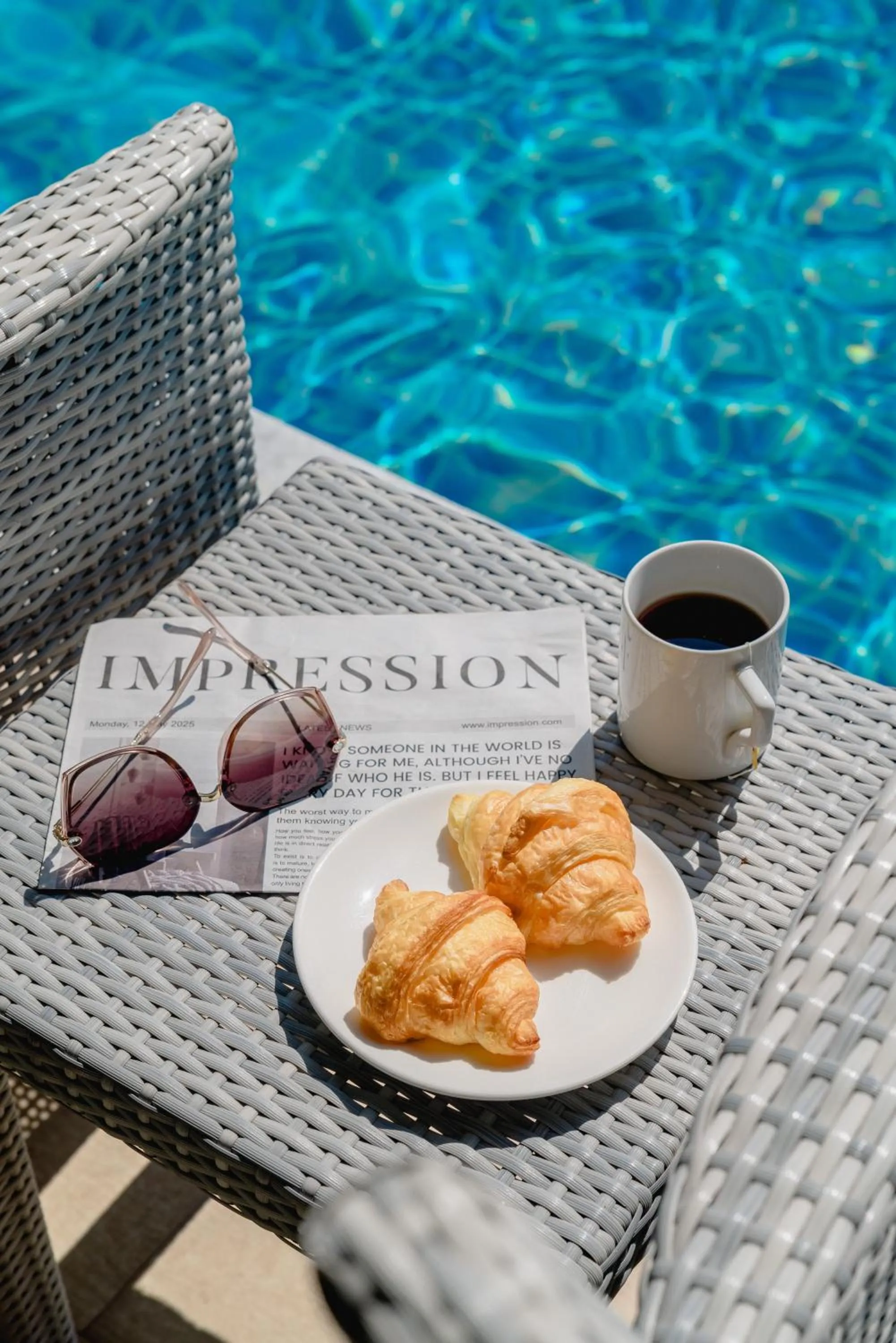 Pool view in Blue Tara Hotel Krabi Ao Nang