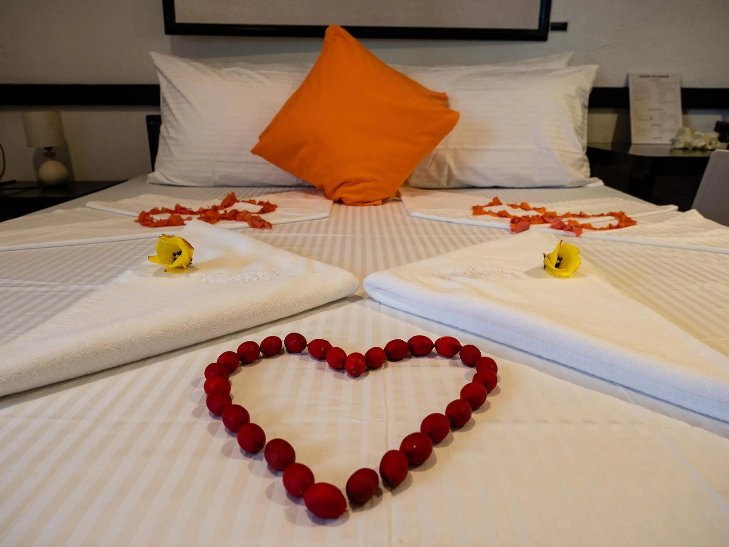 Bed in Hippocampus Beach Resort