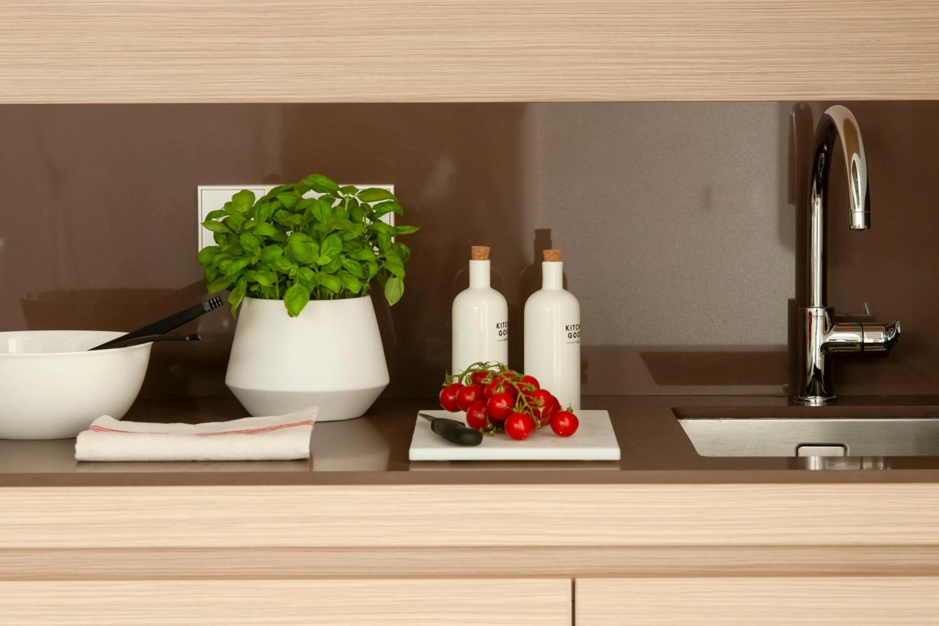 Kitchen or kitchenette in Eric Vökel Boutique Apartments - Hamburg Suites