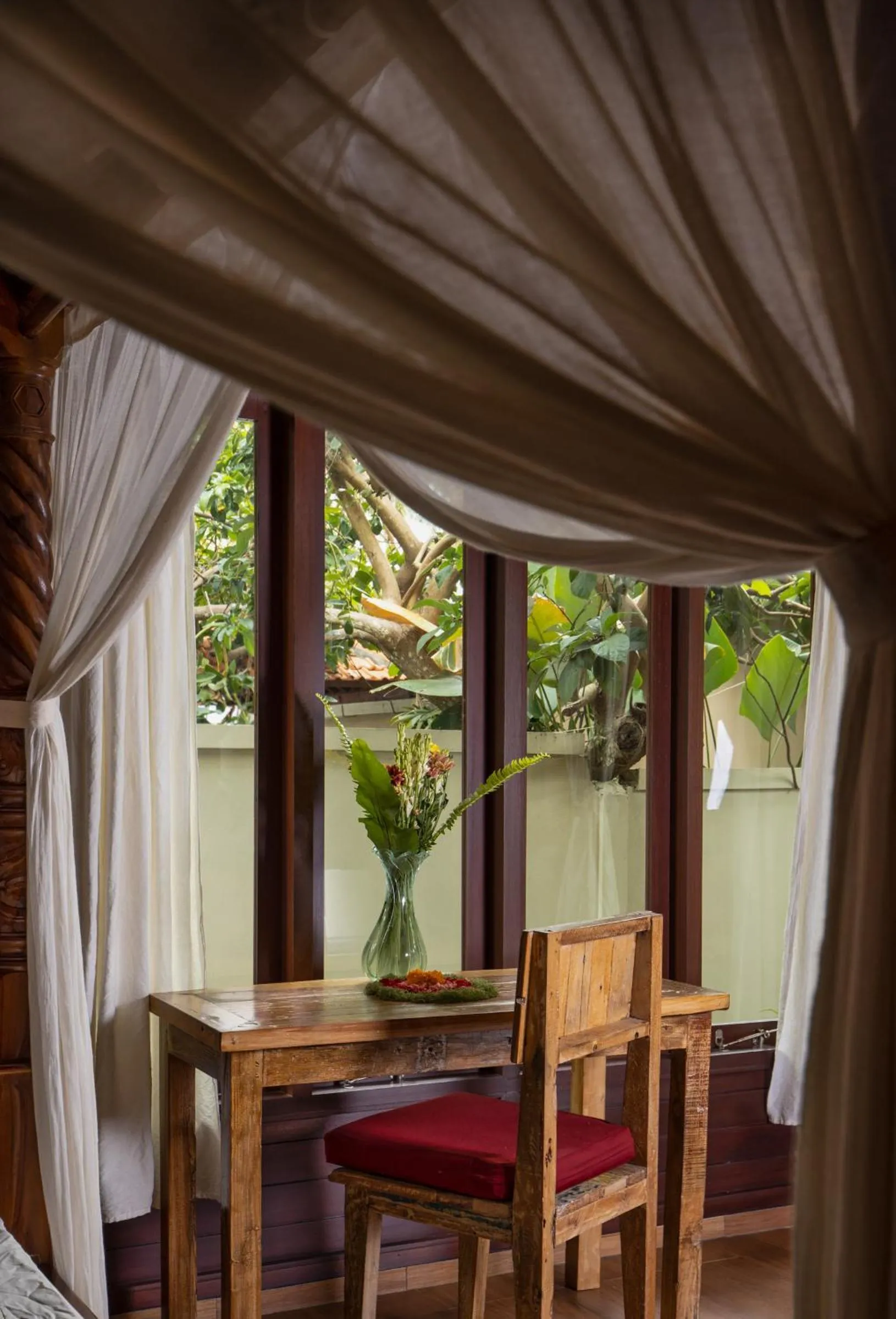 Seating area in Secluded Jungle Villa