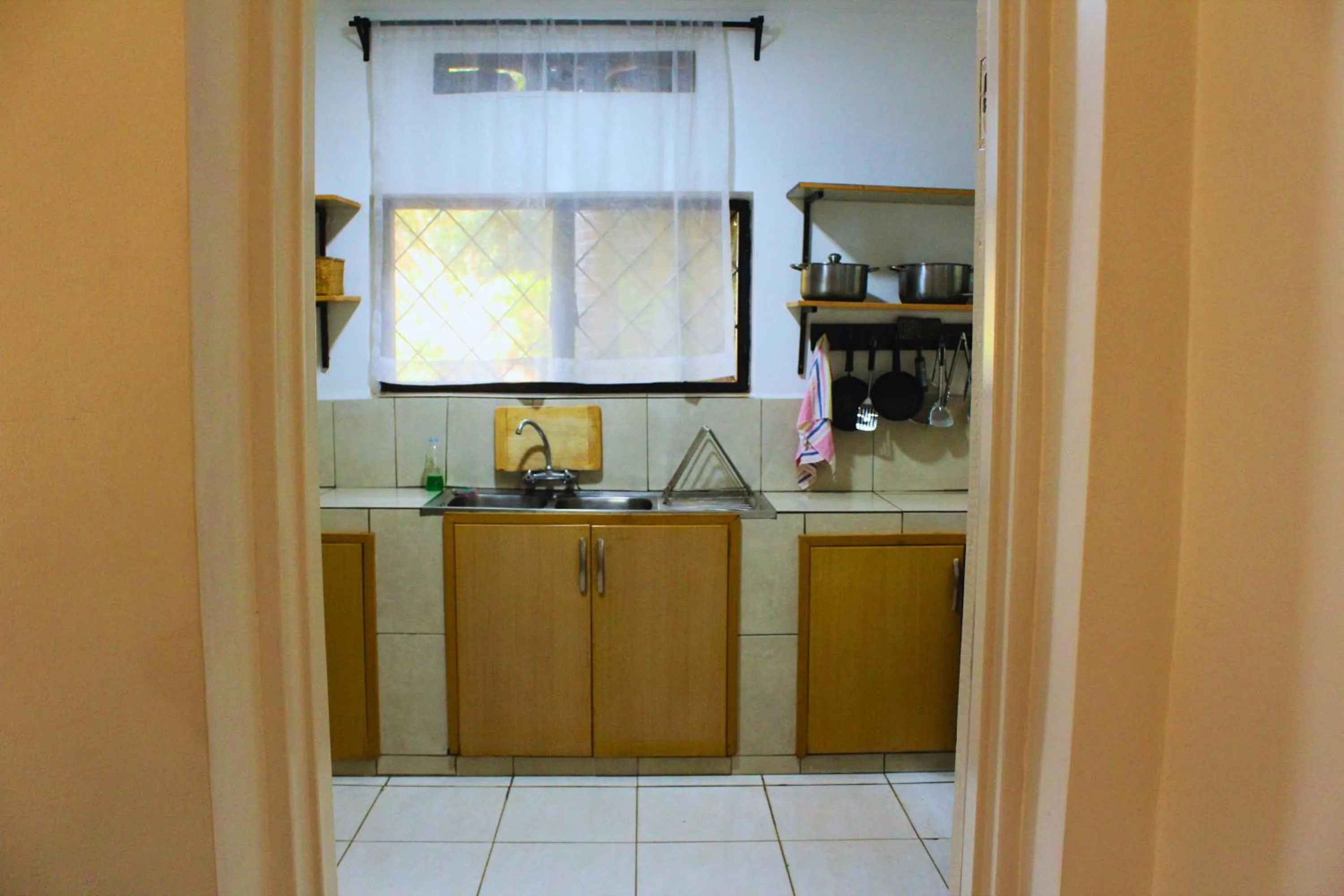 kitchen in Salama Village Kigali