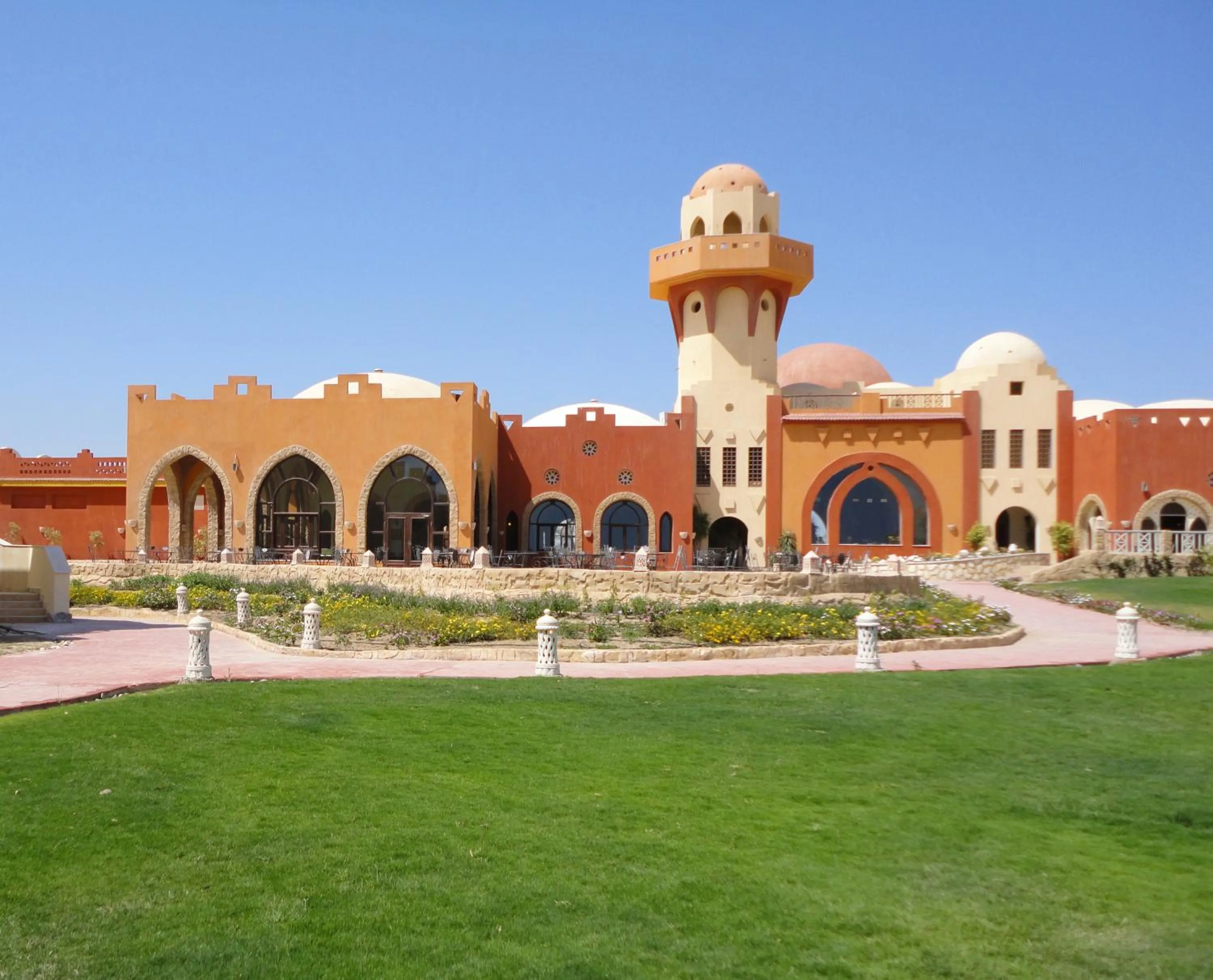 Facade/entrance in ONATTI Beach Resort - Marsa Alam