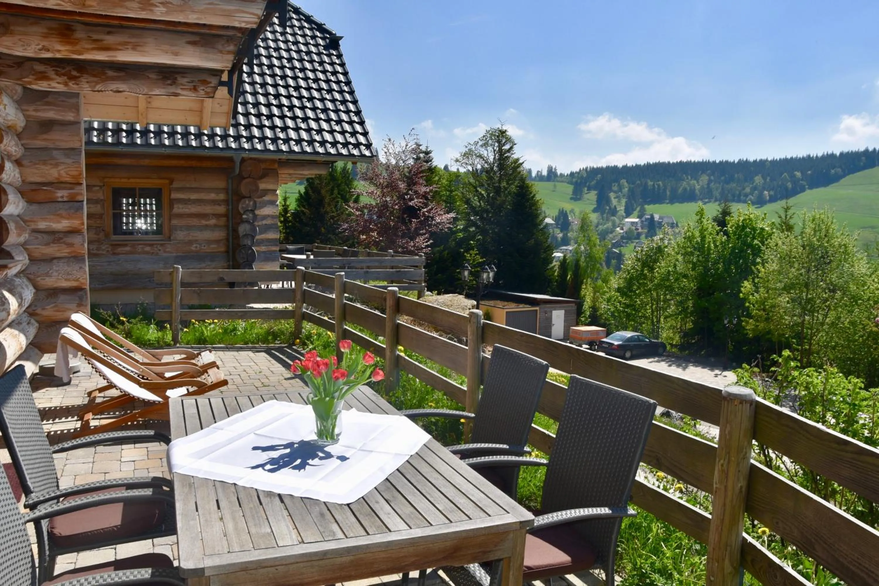 BBQ facilities in Hotel & Chalets Herrihof