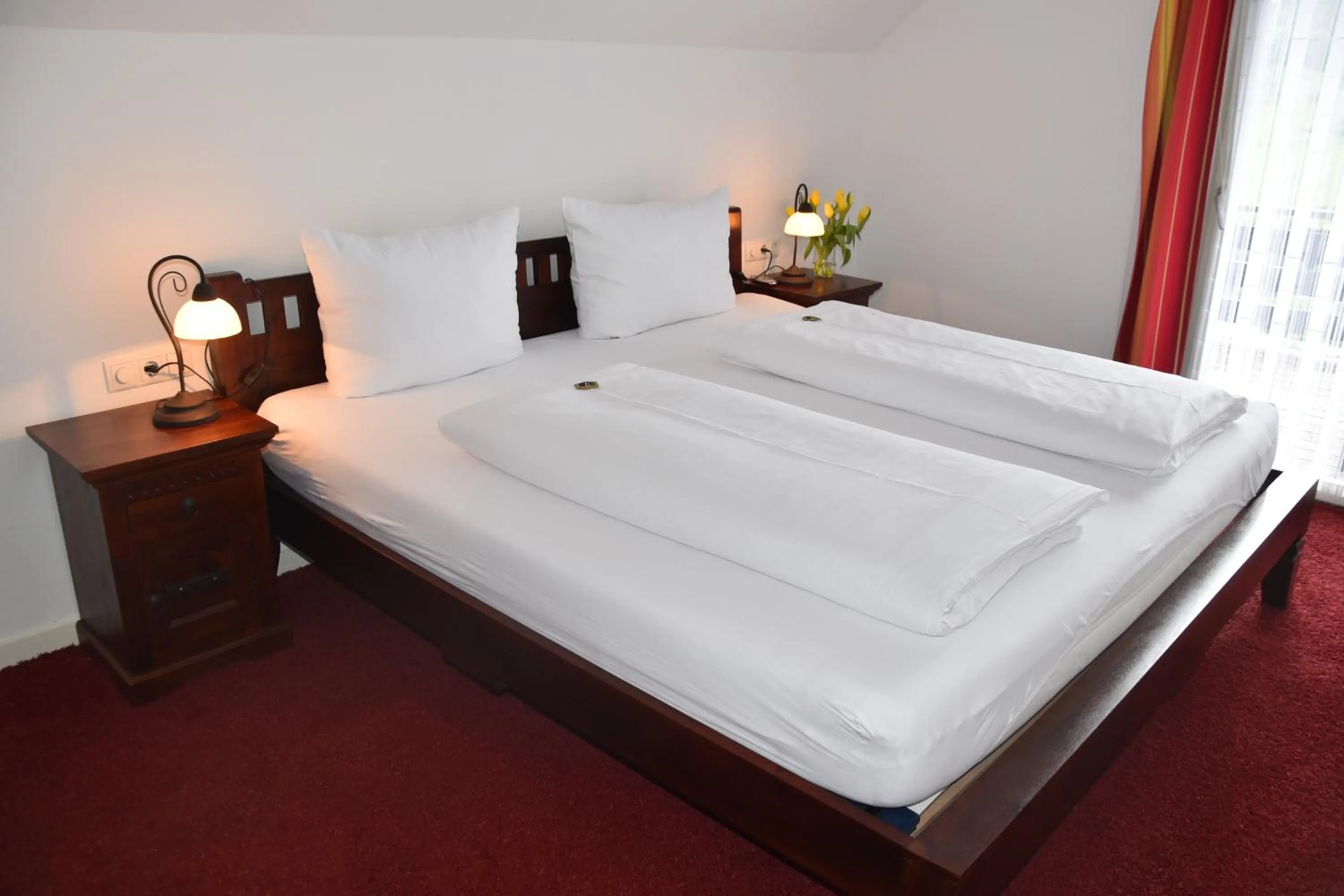 Bed in Hotel & Chalets Herrihof