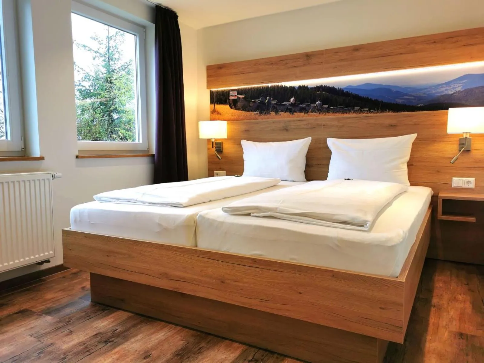 Bedroom, Bed in Hotel & Chalets Herrihof