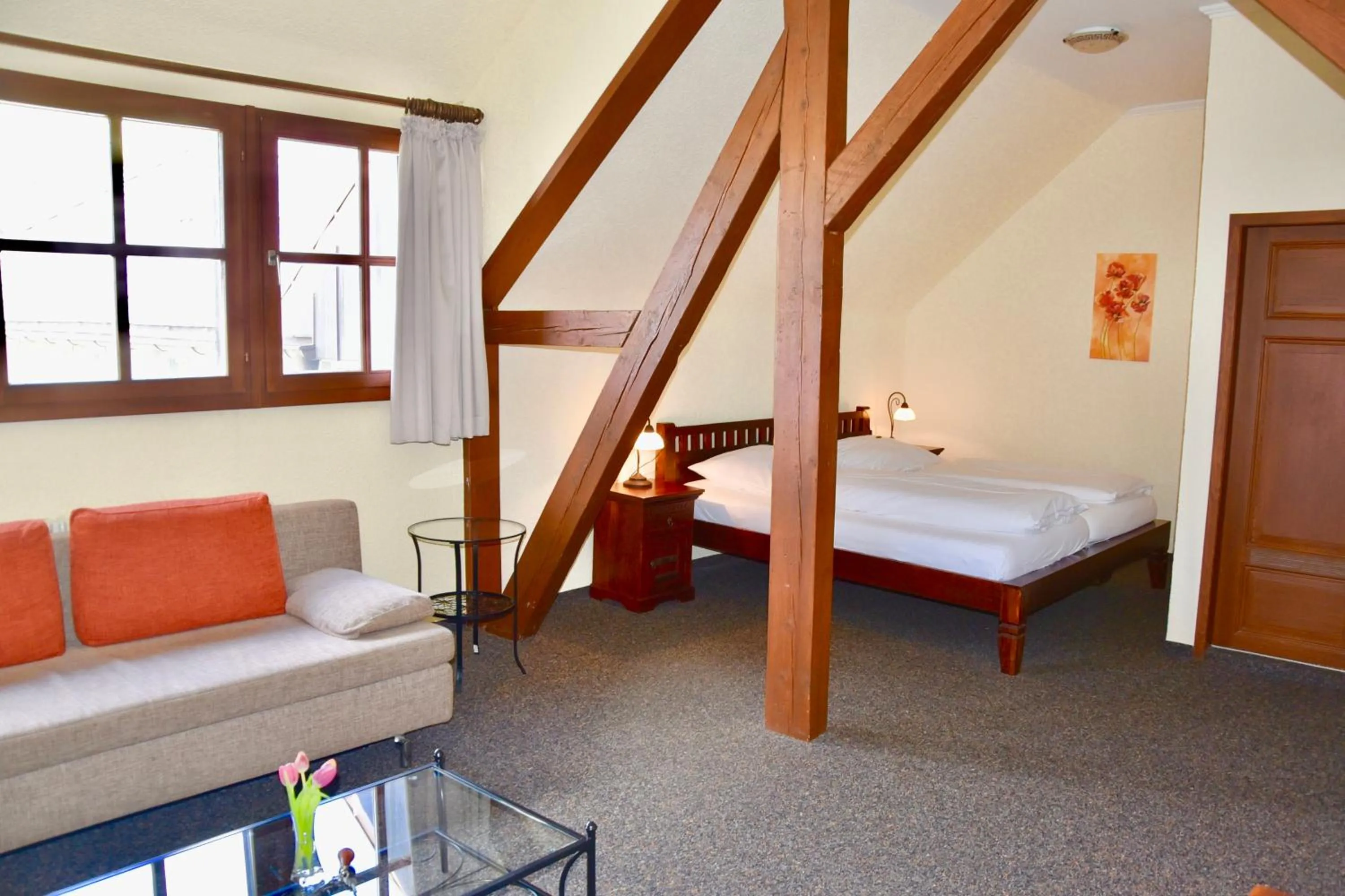 Bedroom, Bed in Hotel & Chalets Herrihof