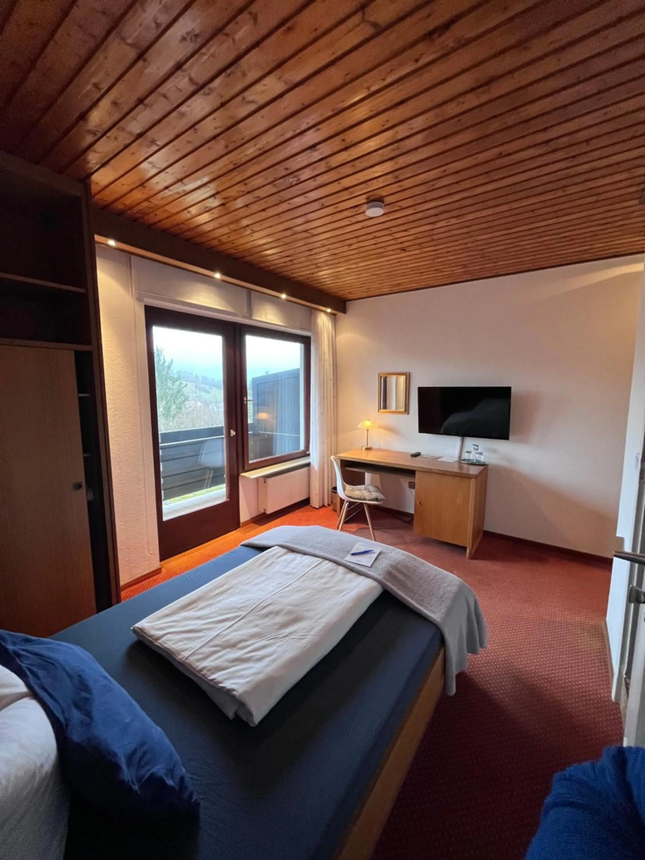 Photo of the whole room, Bed in Haus am Wald