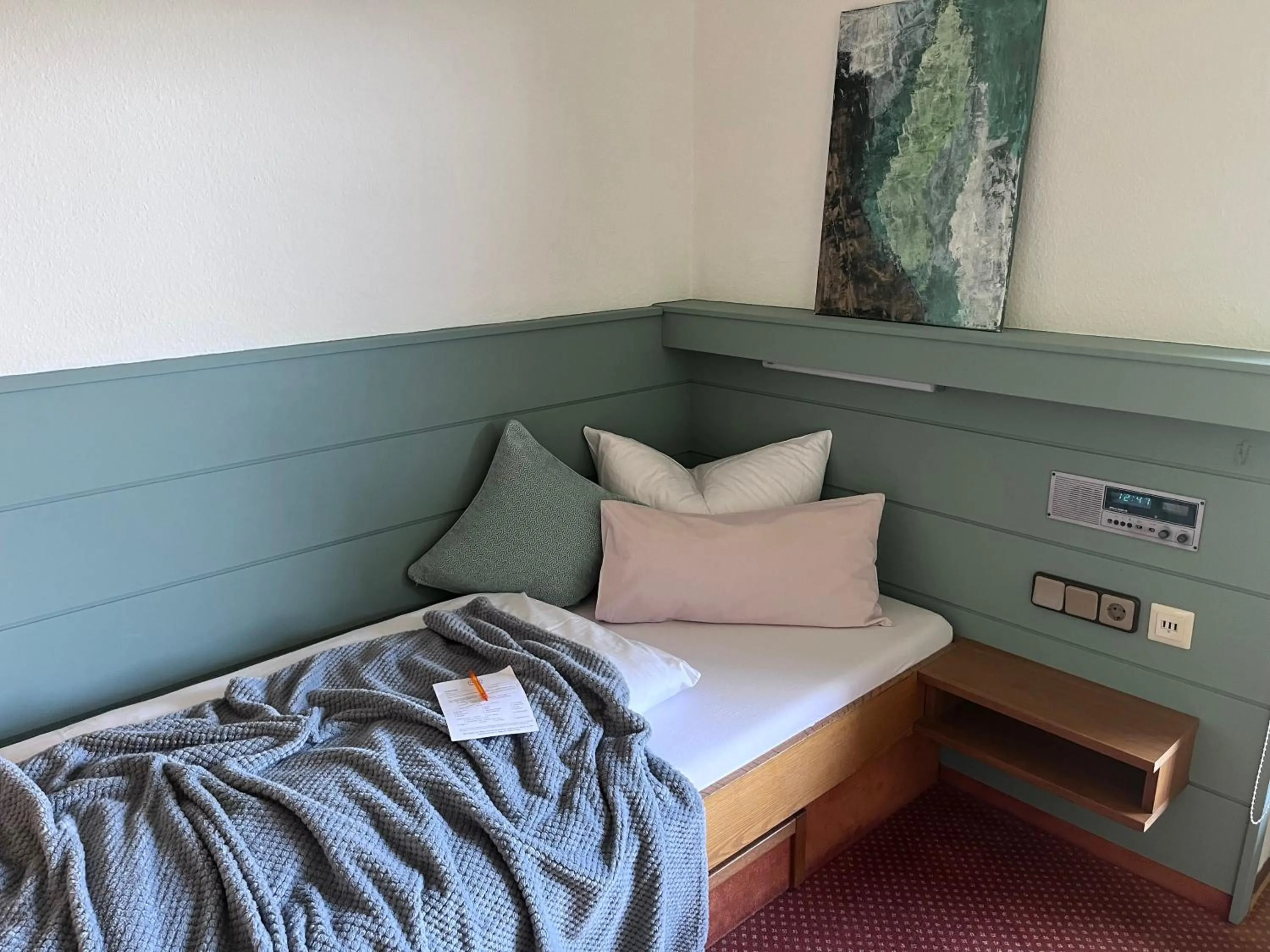 Bed in Haus am Wald