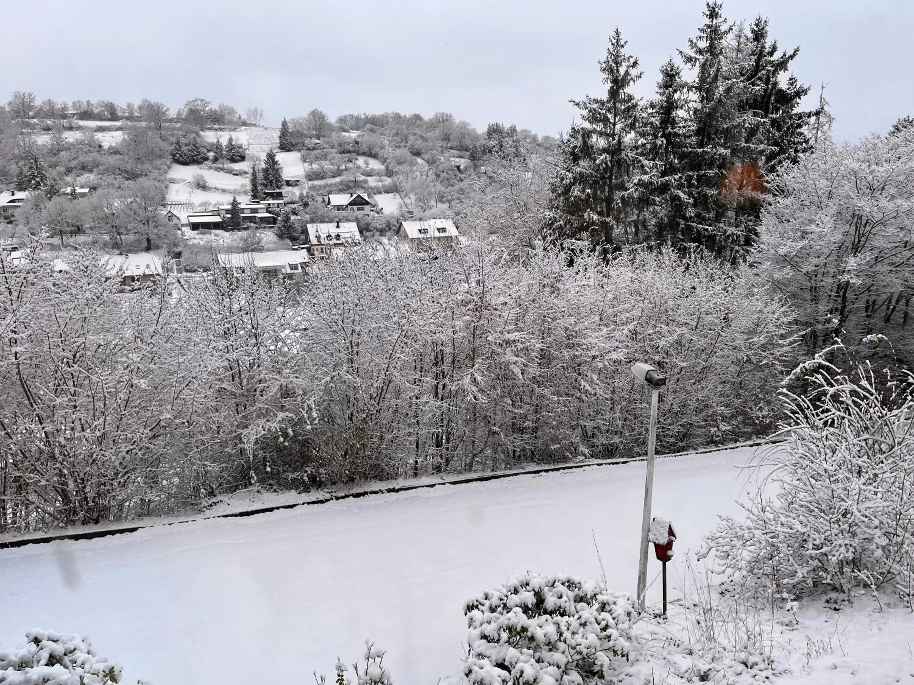 Winter in Haus am Wald