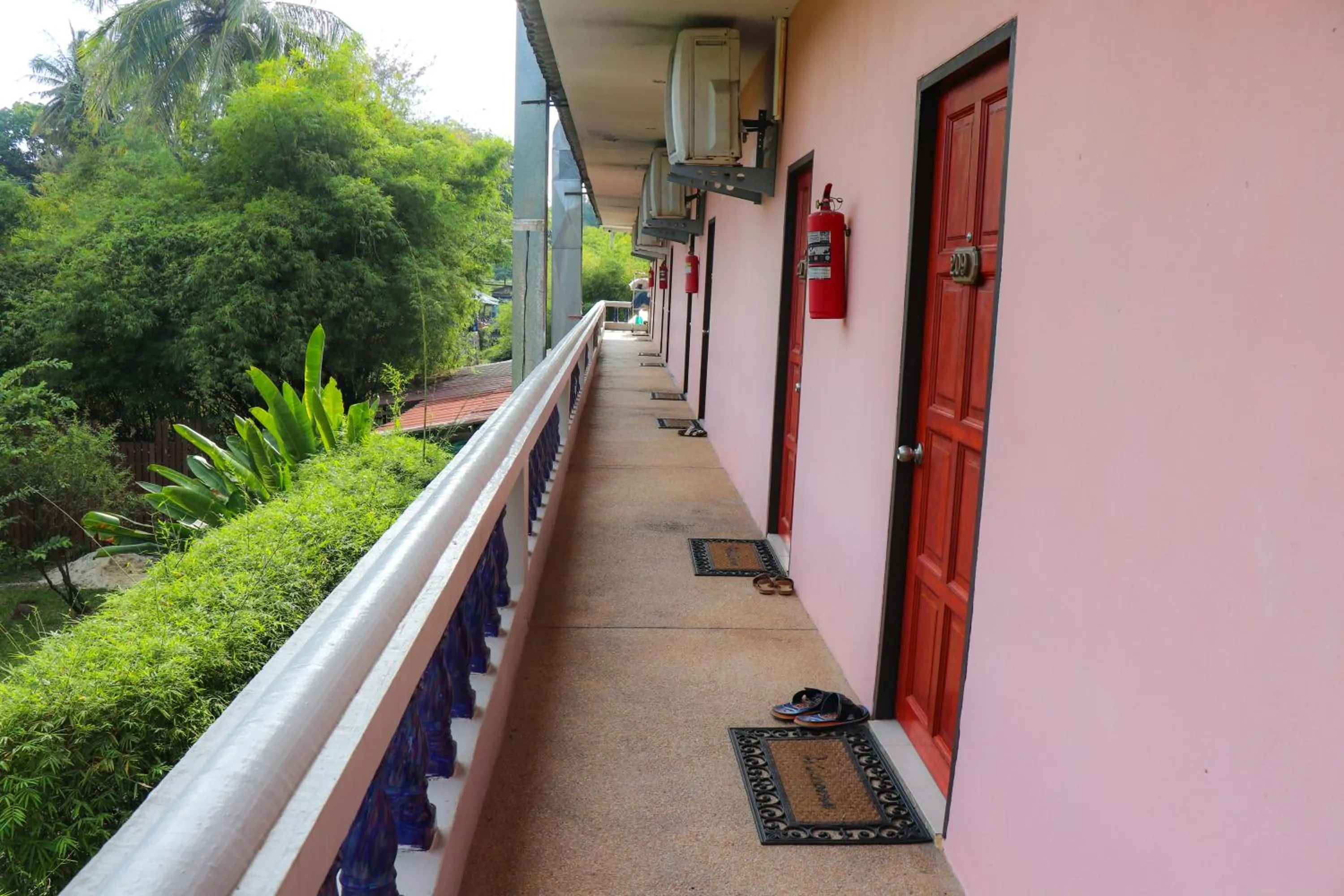 Balcony/Terrace in Andaman Seaside Resort Bangtao Beach