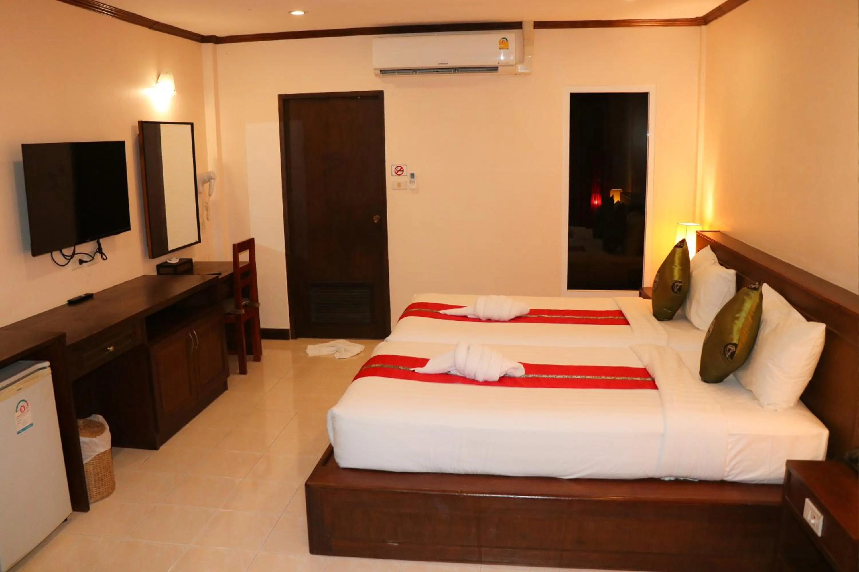 Living room, Bed in Andaman Seaside Resort Bangtao Beach