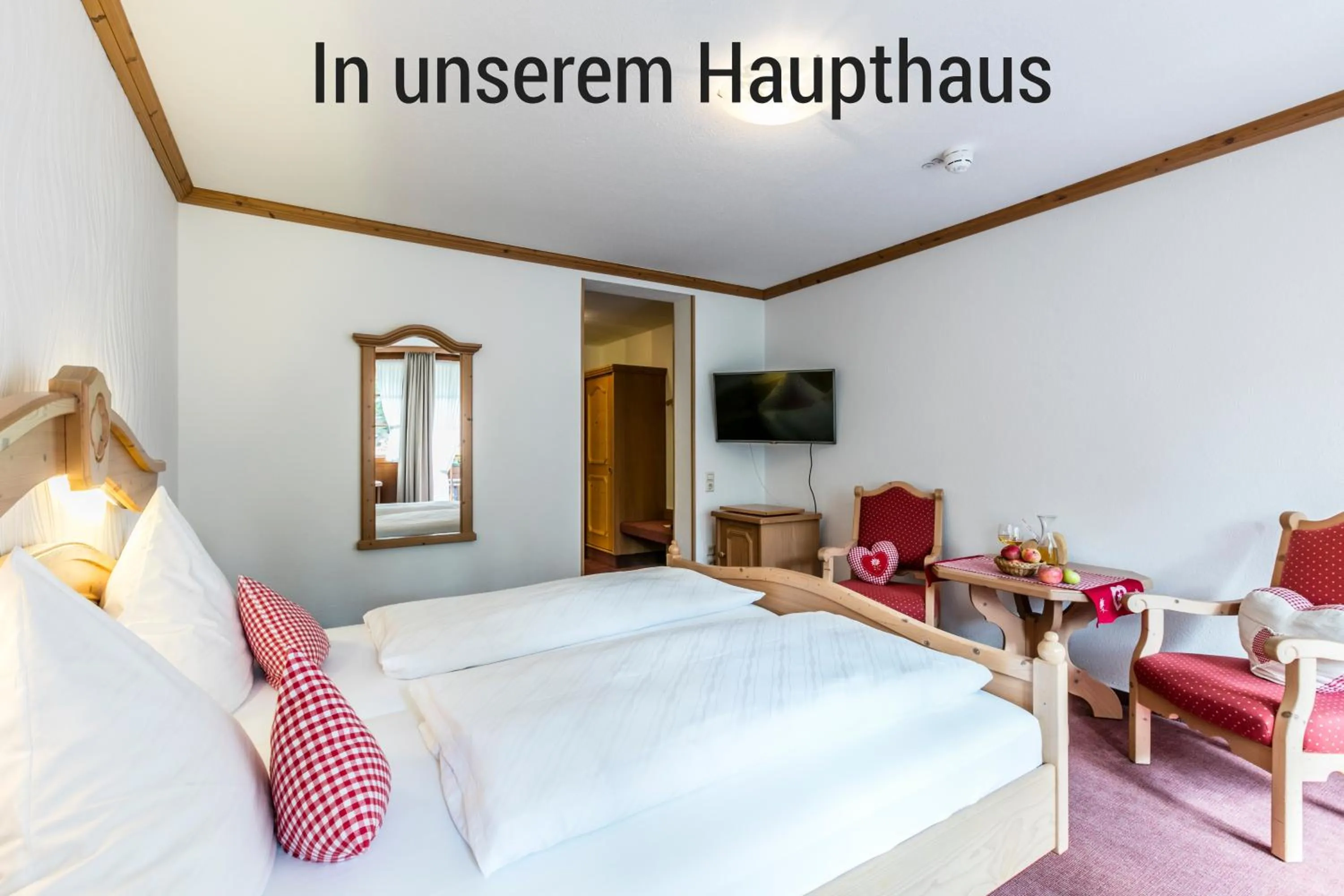 Bedroom, Bed in Hotel Restaurant Krone & Wellness - Schopfheim