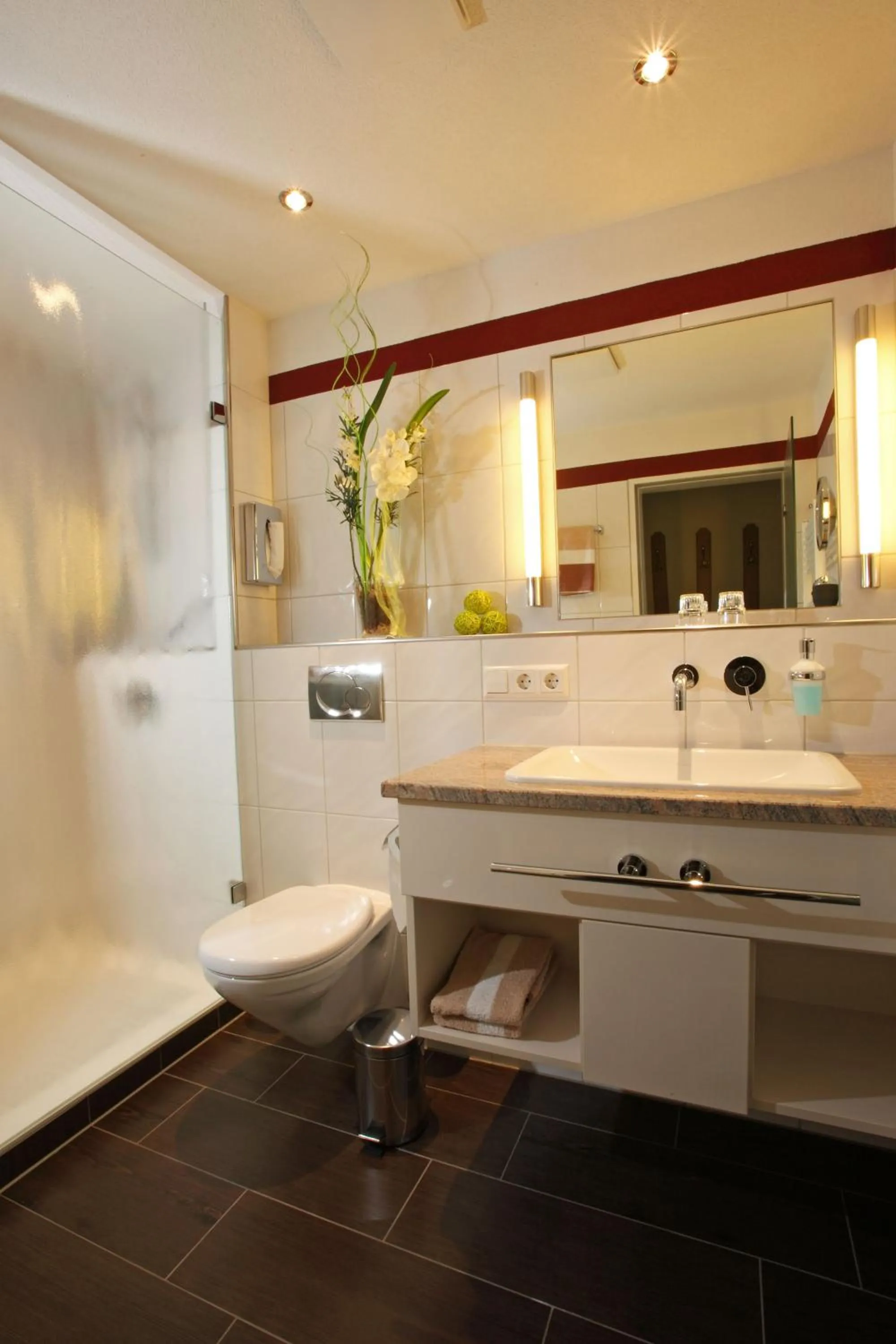 Bathroom in Hotel Restaurant Krone & Wellness - Schopfheim