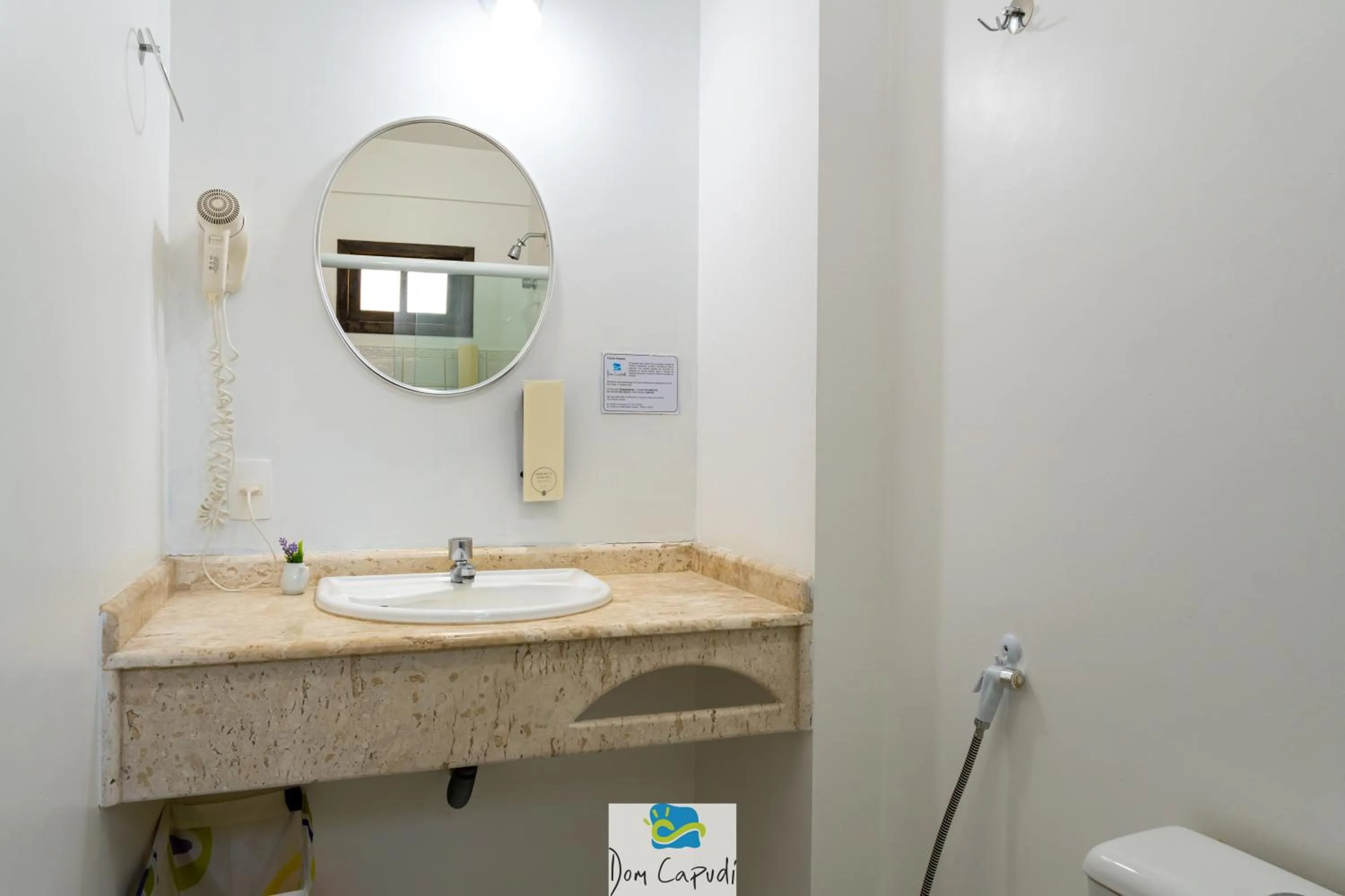 Bathroom in Pousada Dom Capudi