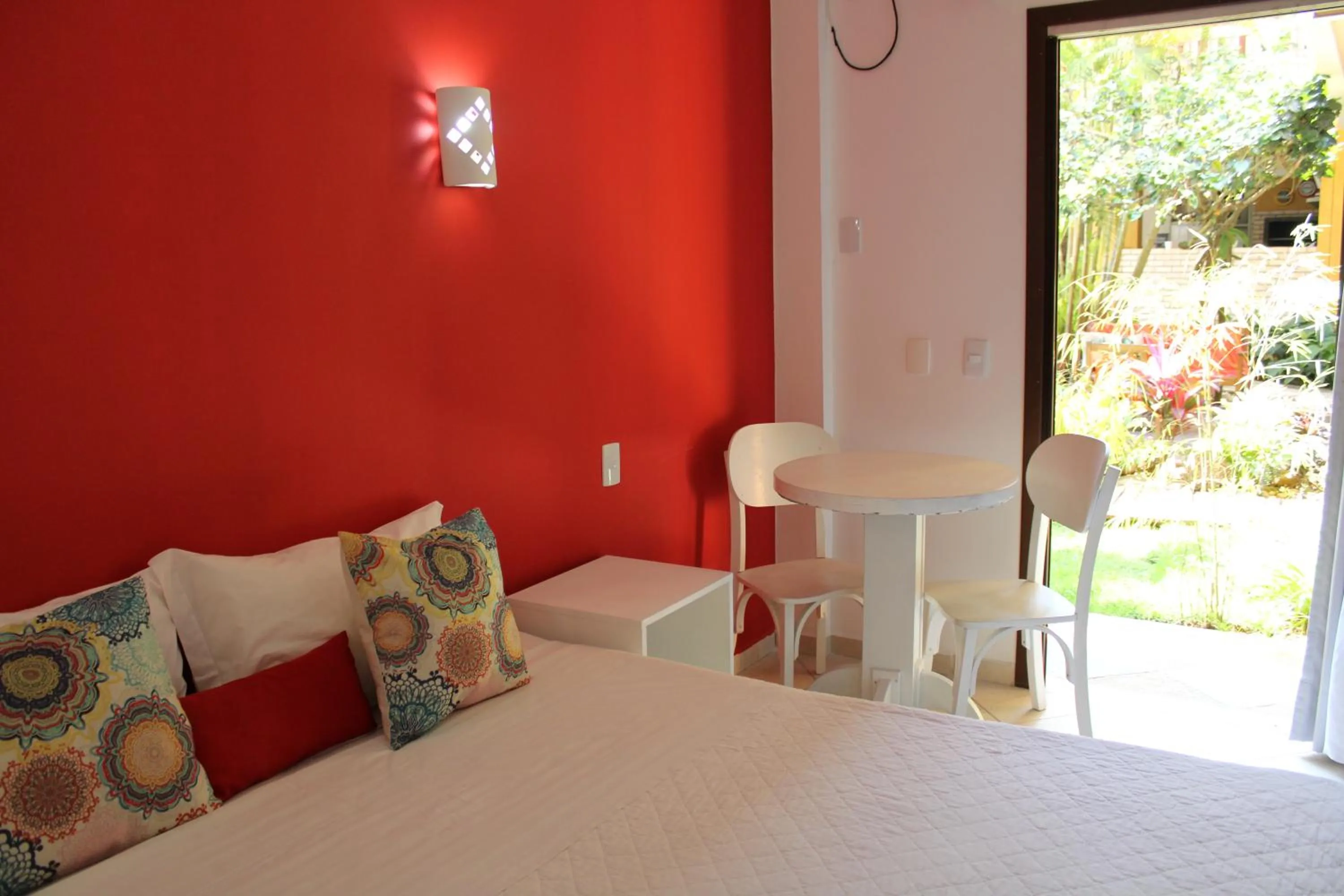 Bed in Pousada Dom Capudi