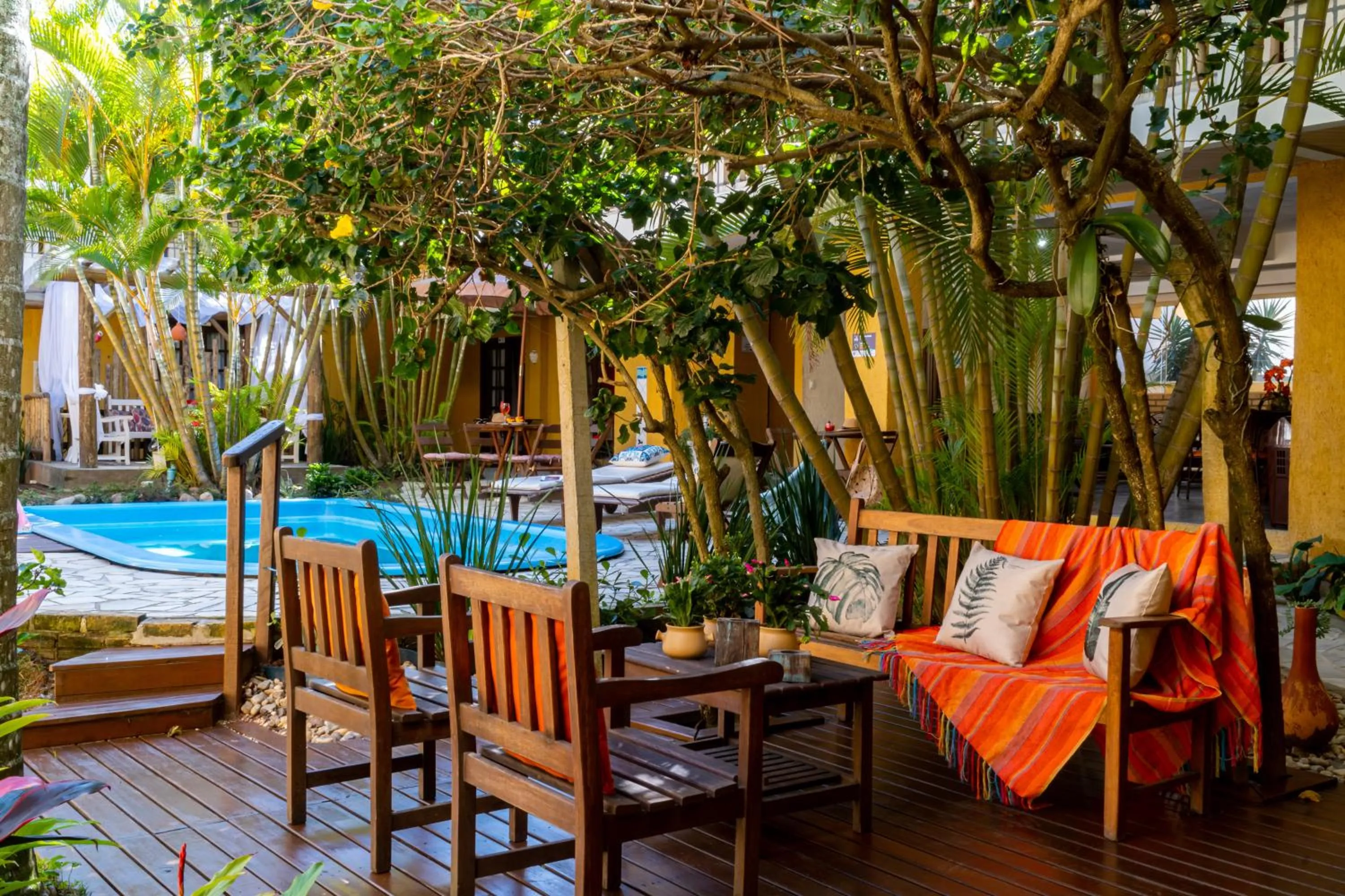 Garden in Pousada Dom Capudi