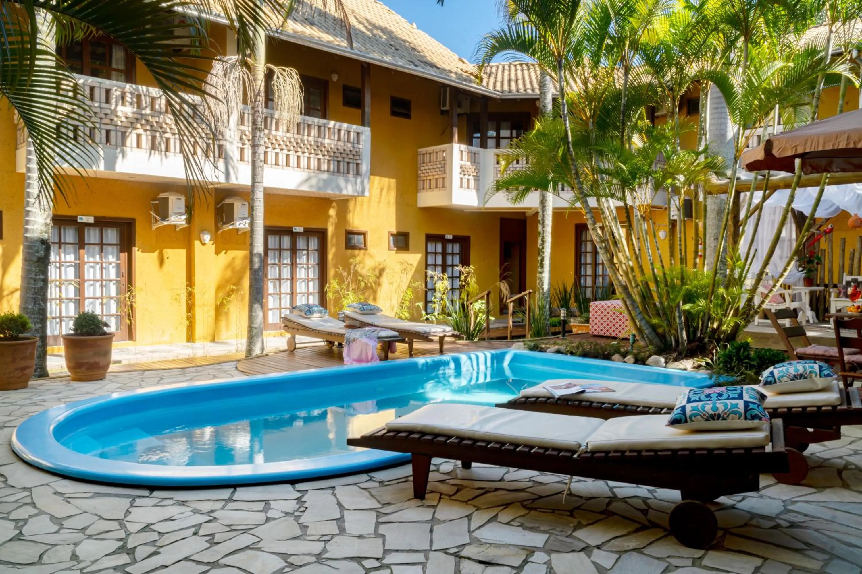 Garden in Pousada Dom Capudi