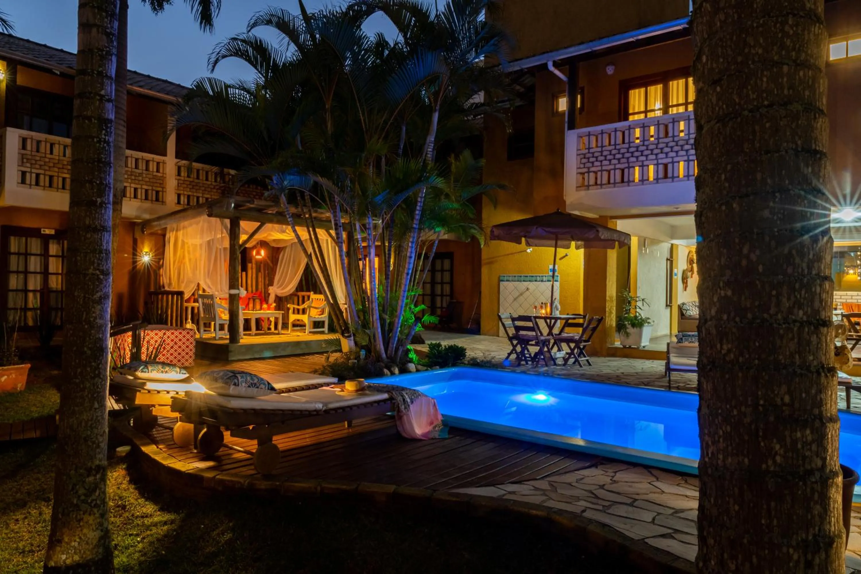 Swimming pool in Pousada Dom Capudi