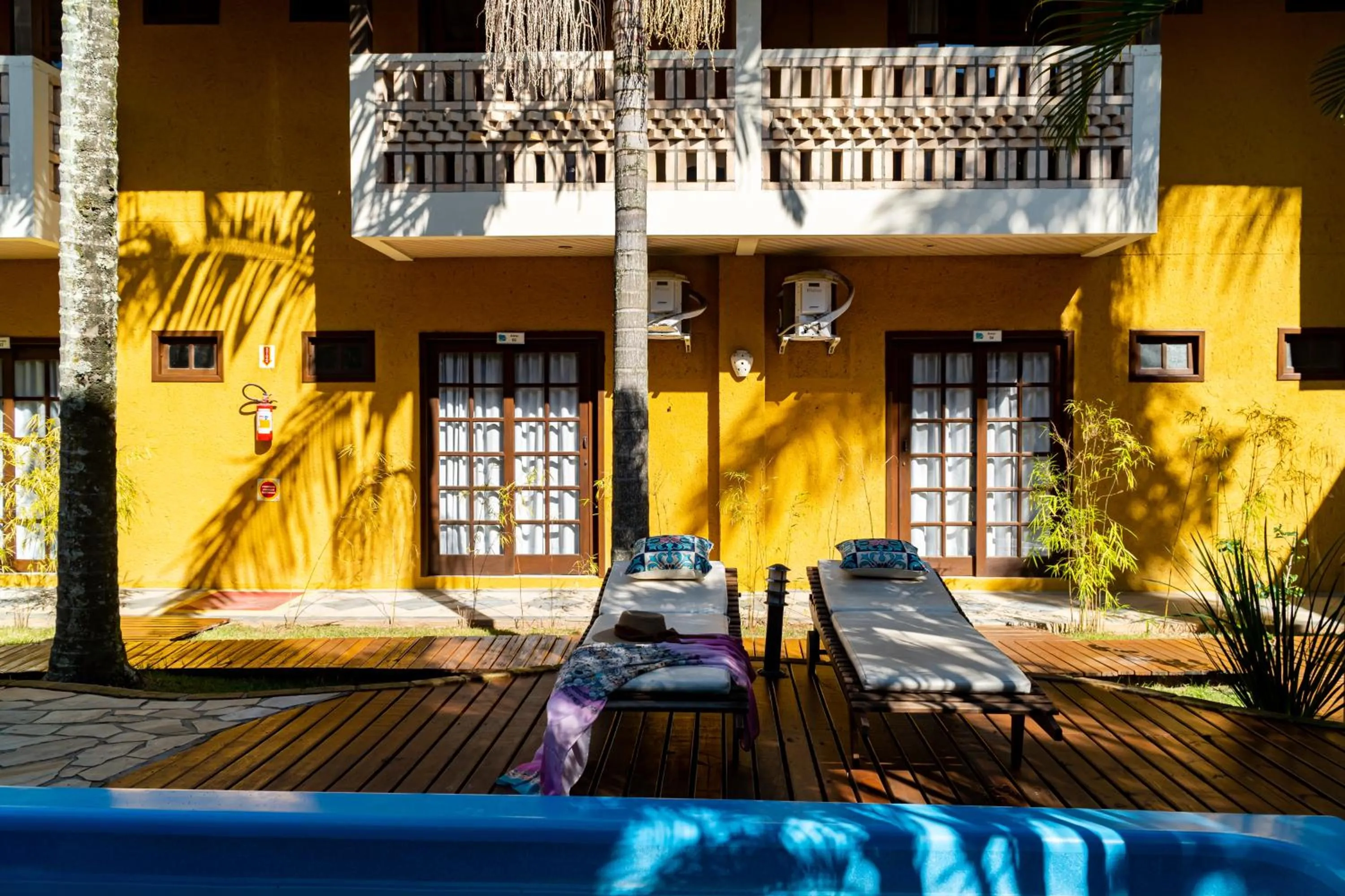 Swimming pool in Pousada Dom Capudi