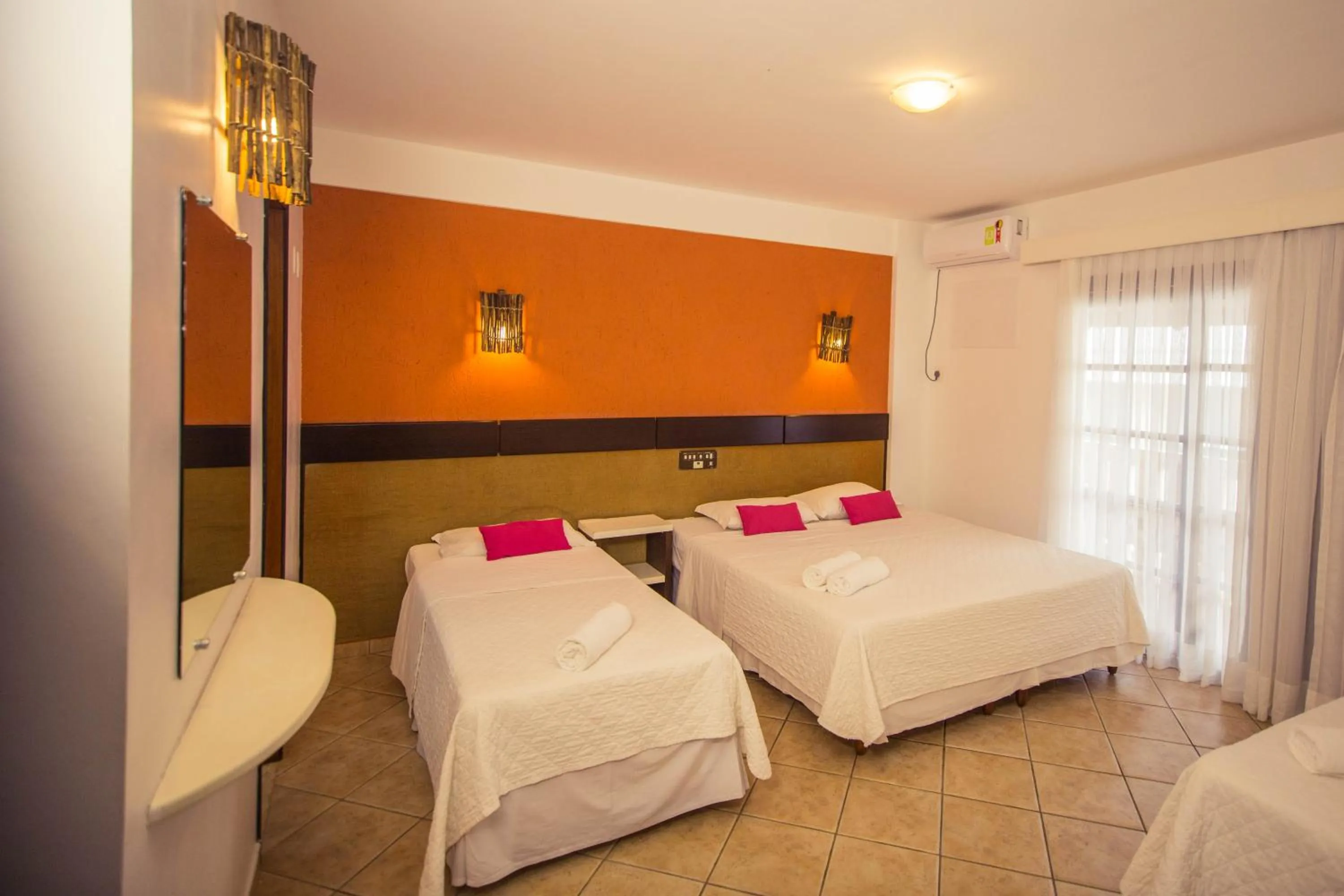 Bed in Pousada Dom Capudi