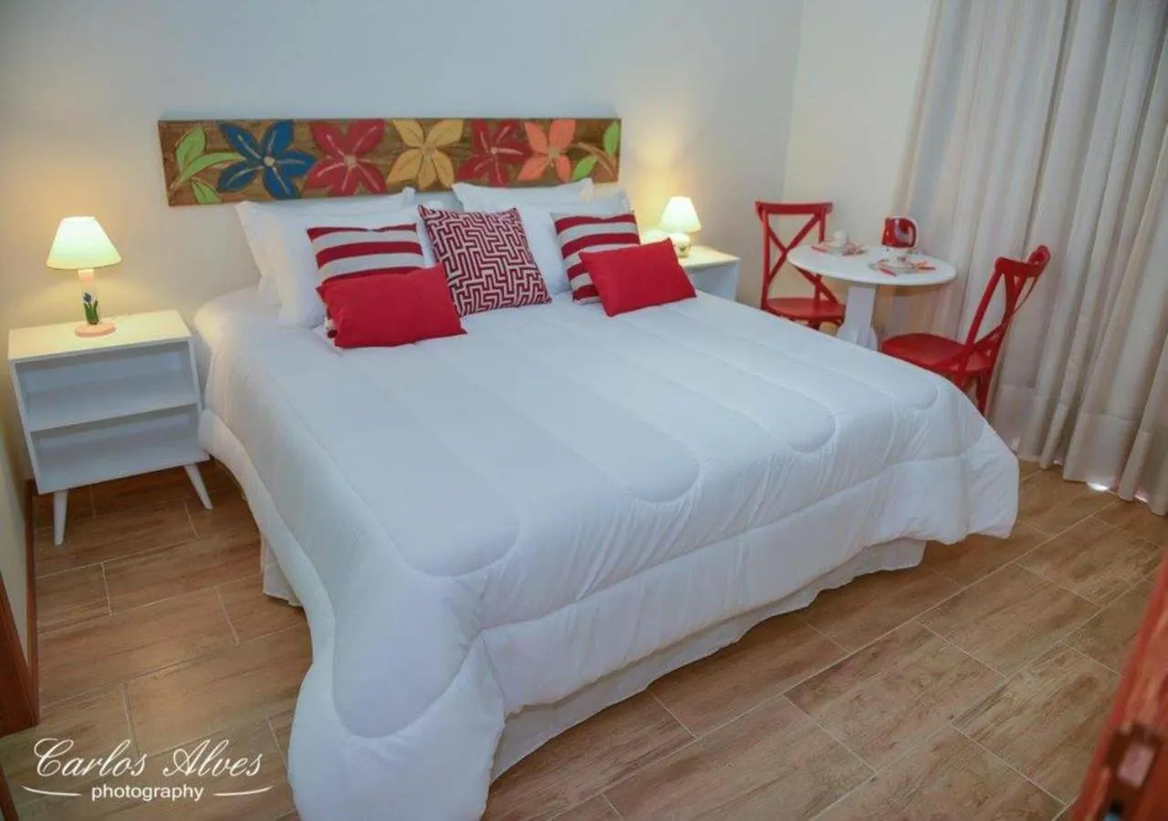 Bed in Pousada Dom Capudi