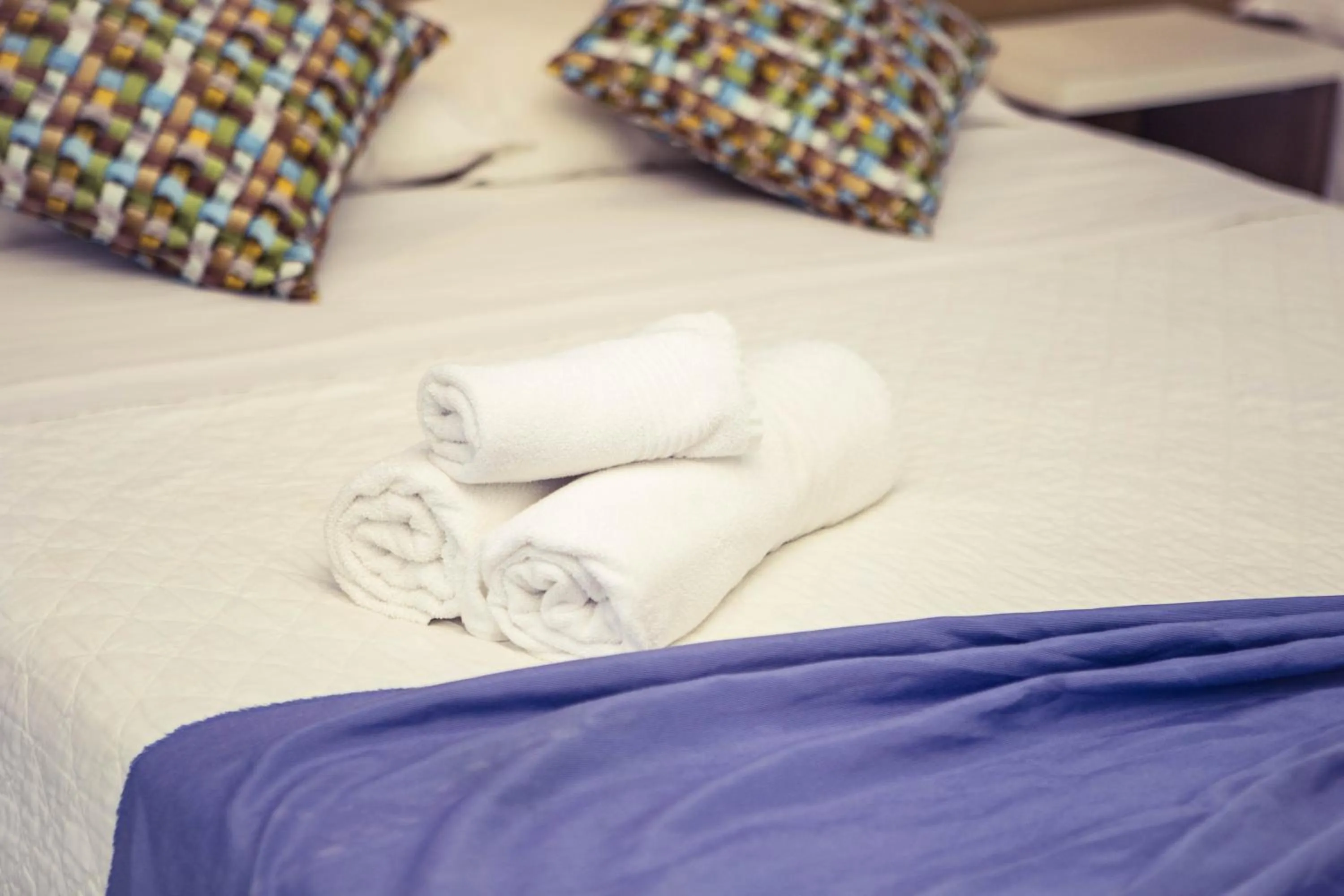 Bed in Pousada Dom Capudi