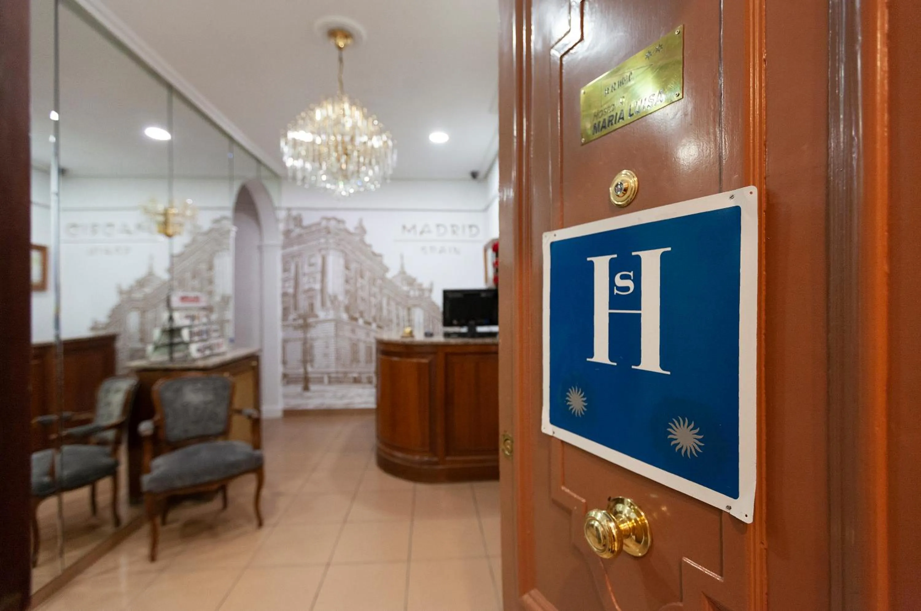 Facade/entrance in Hostal María Luisa