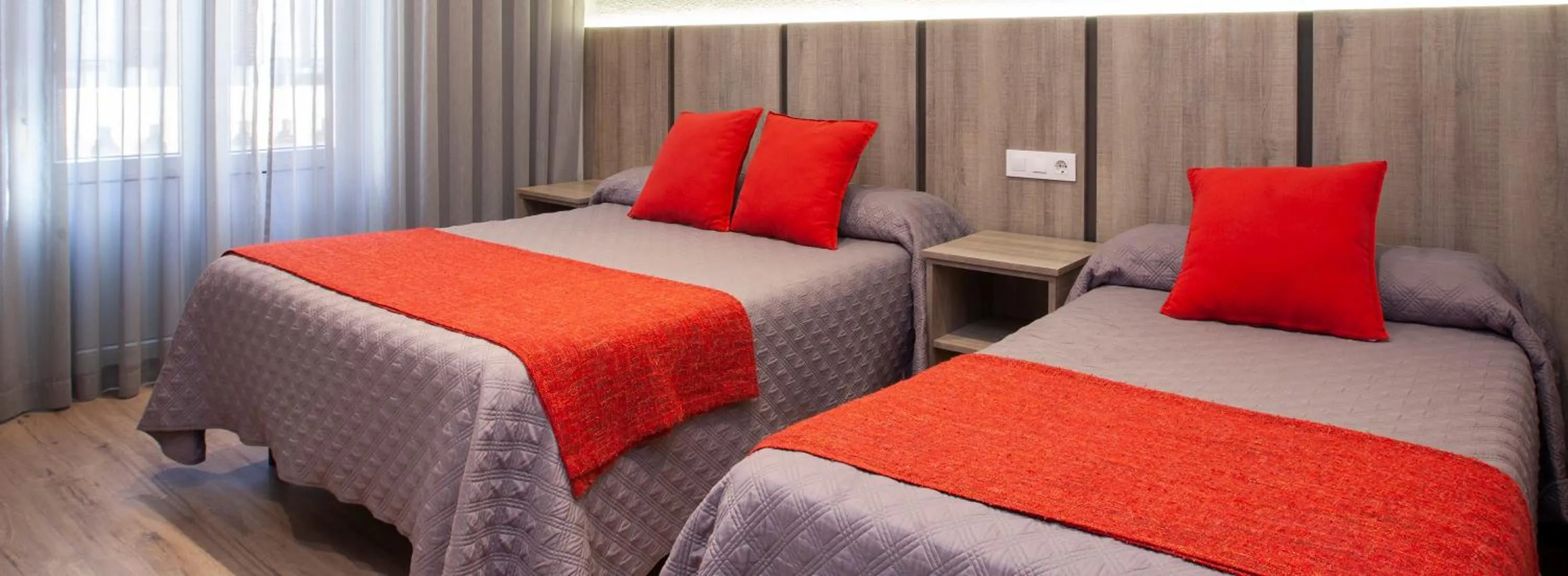 Bed in Hostal María Luisa