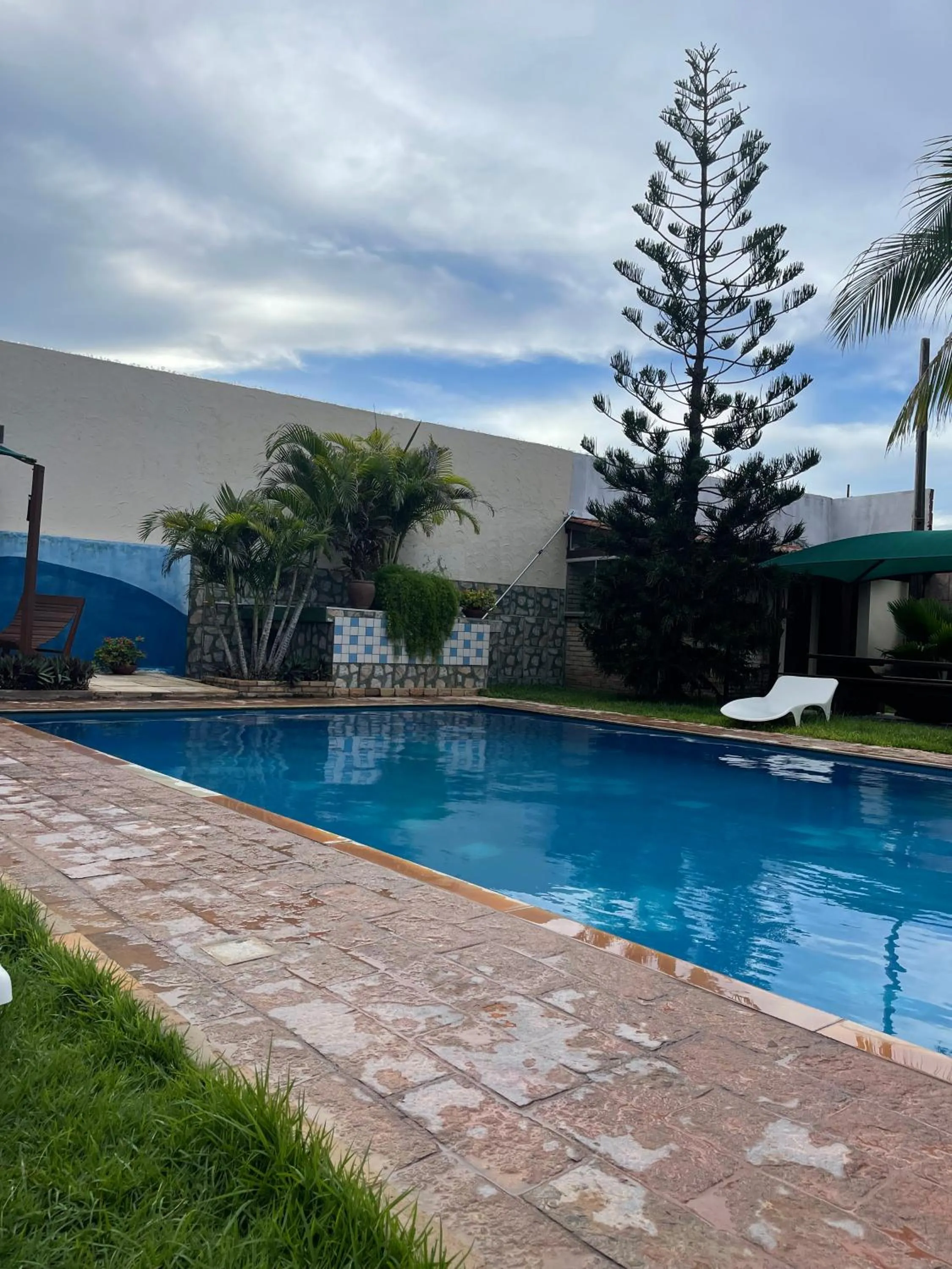 Pool view in Residenza Canoa