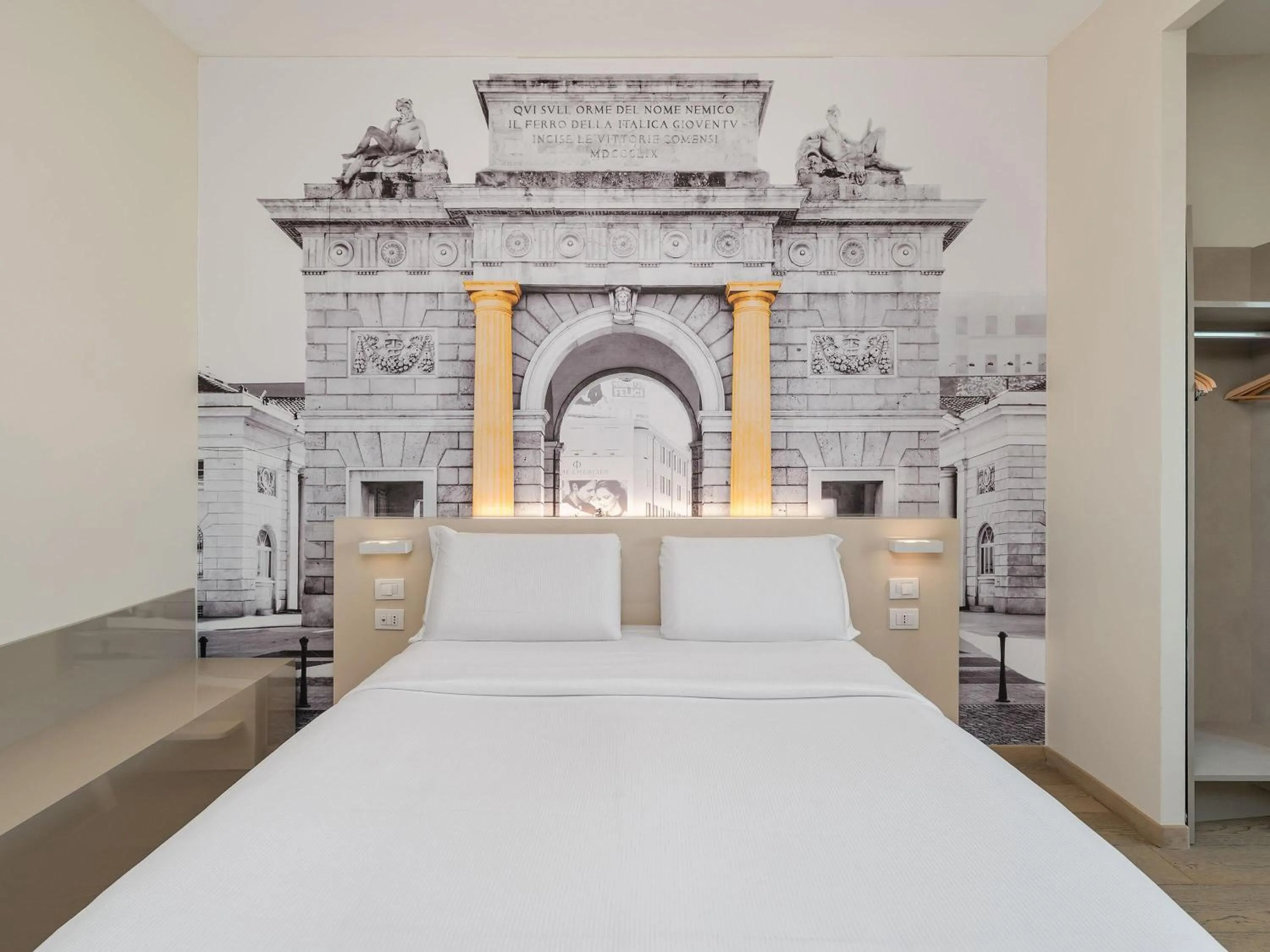 Photo of the whole room, Bed in B&B Hotel Milano Central Station