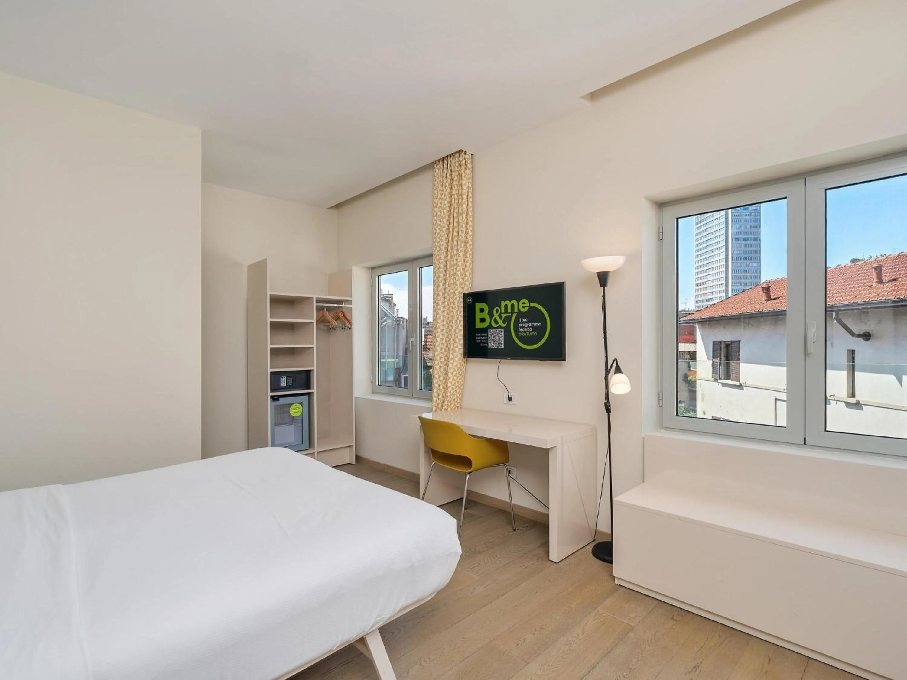 Photo of the whole room, Bed in B&B Hotel Milano Central Station