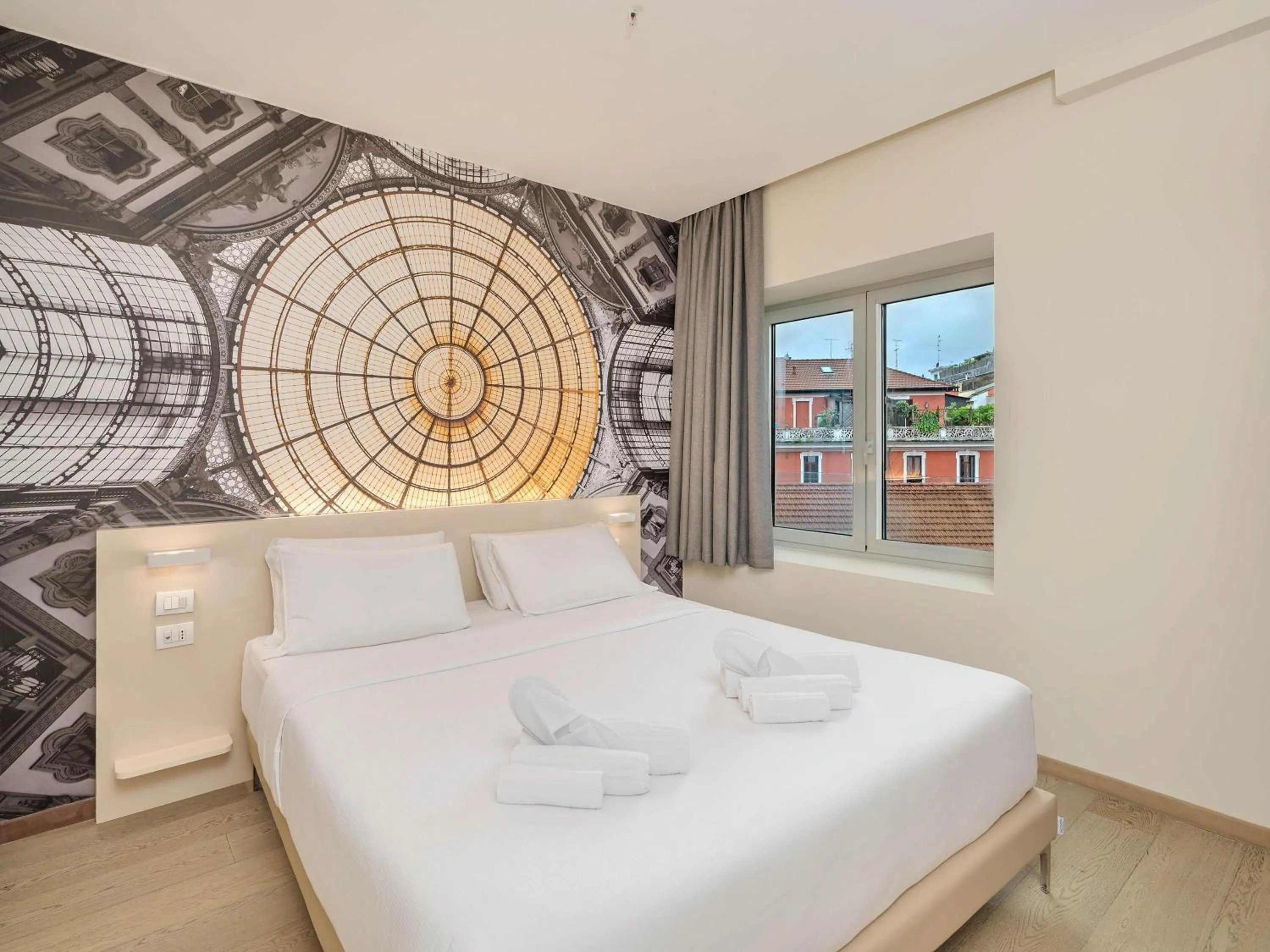 Photo of the whole room, Bed in B&B Hotel Milano Central Station