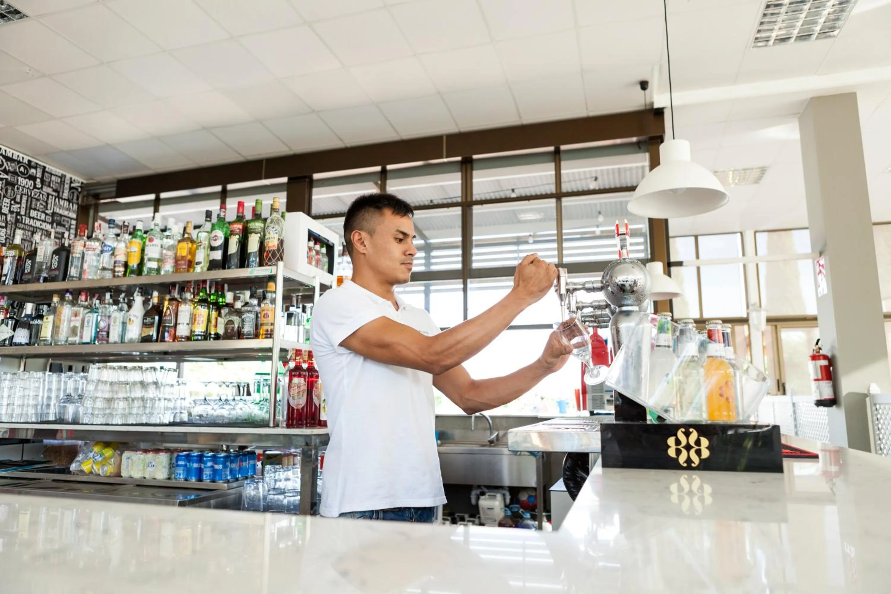 Lounge or bar in Camping Platja Cambrils