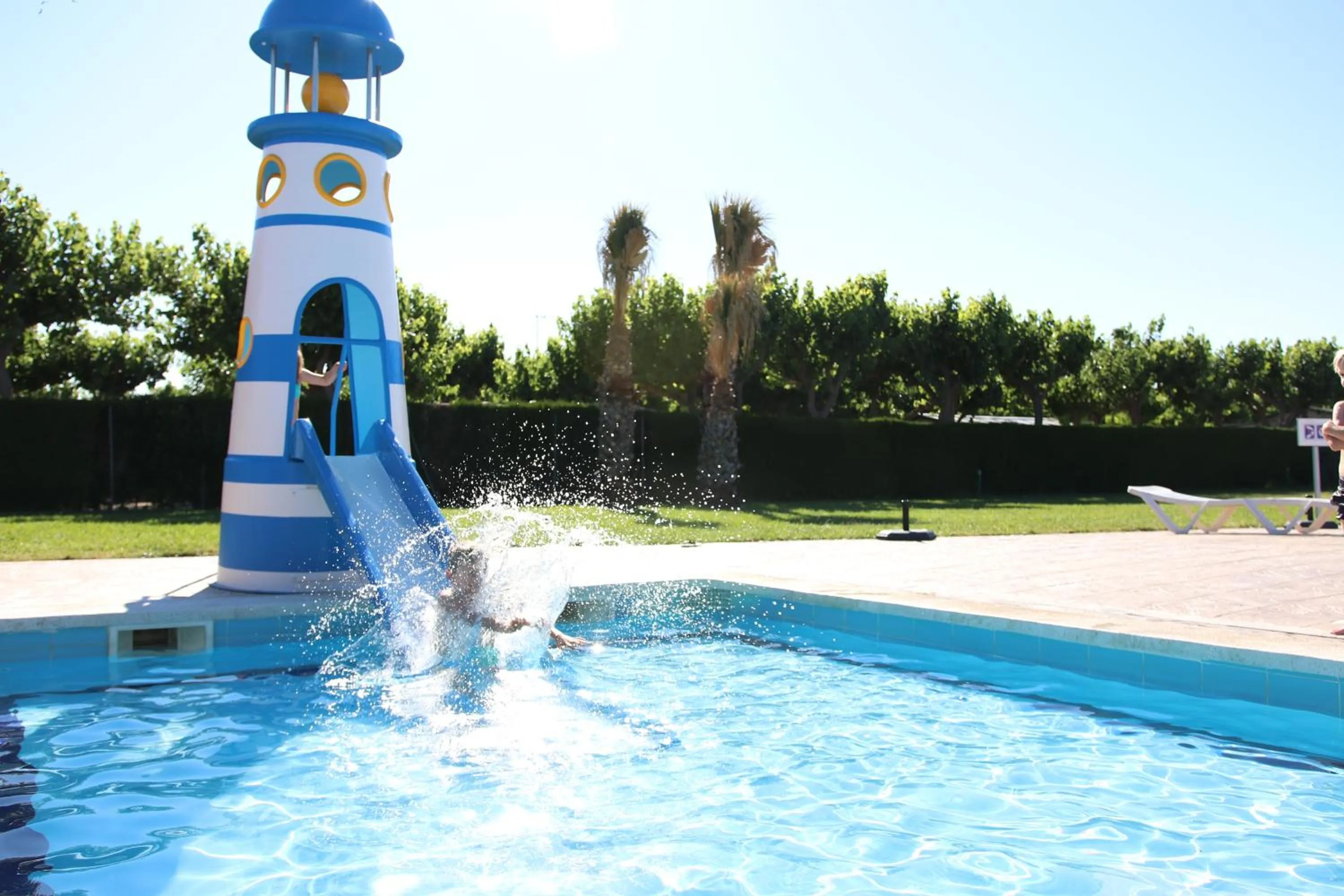 Aqua park in Camping Platja Cambrils