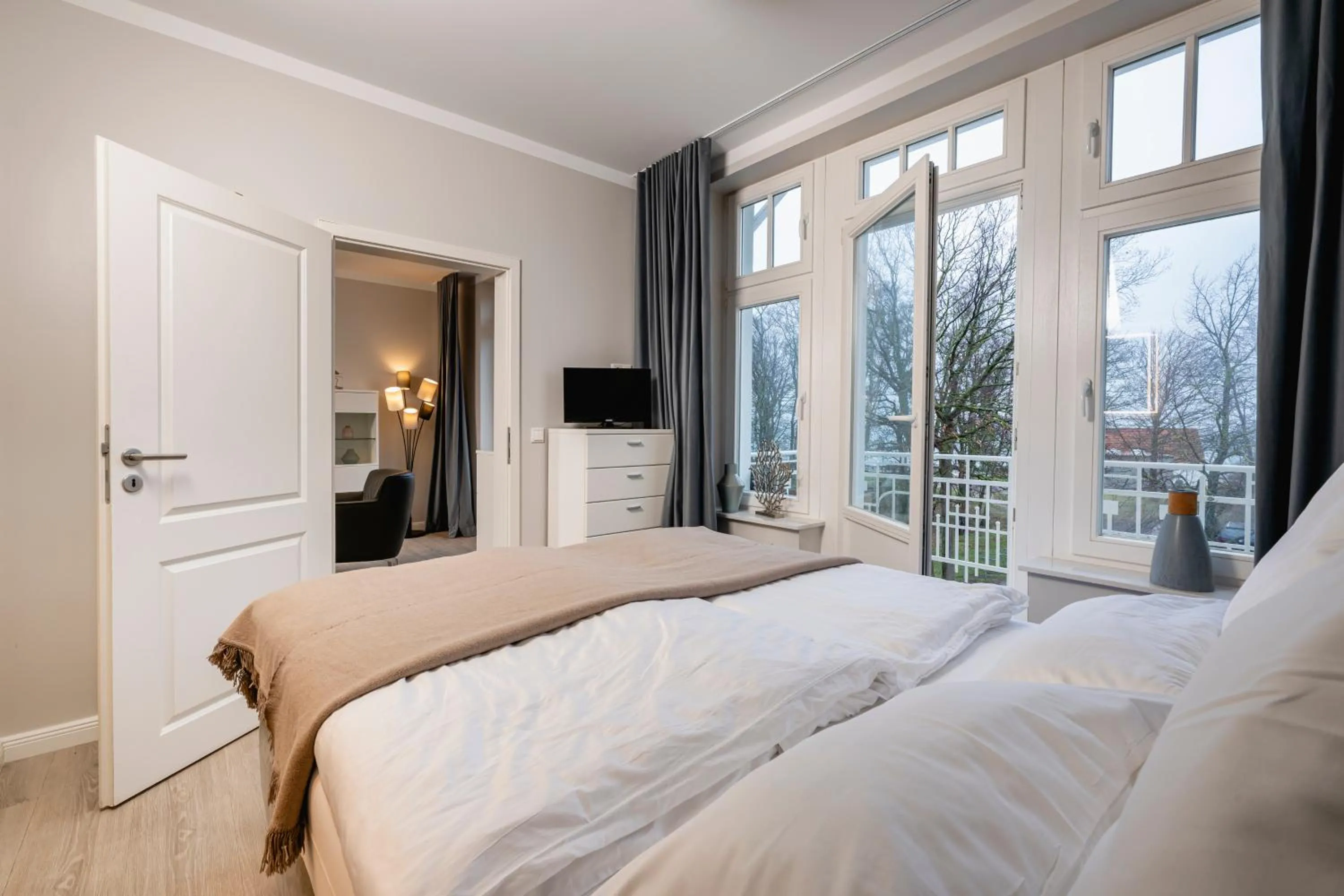 Bed in Villa Astoria - Kühlungsborn