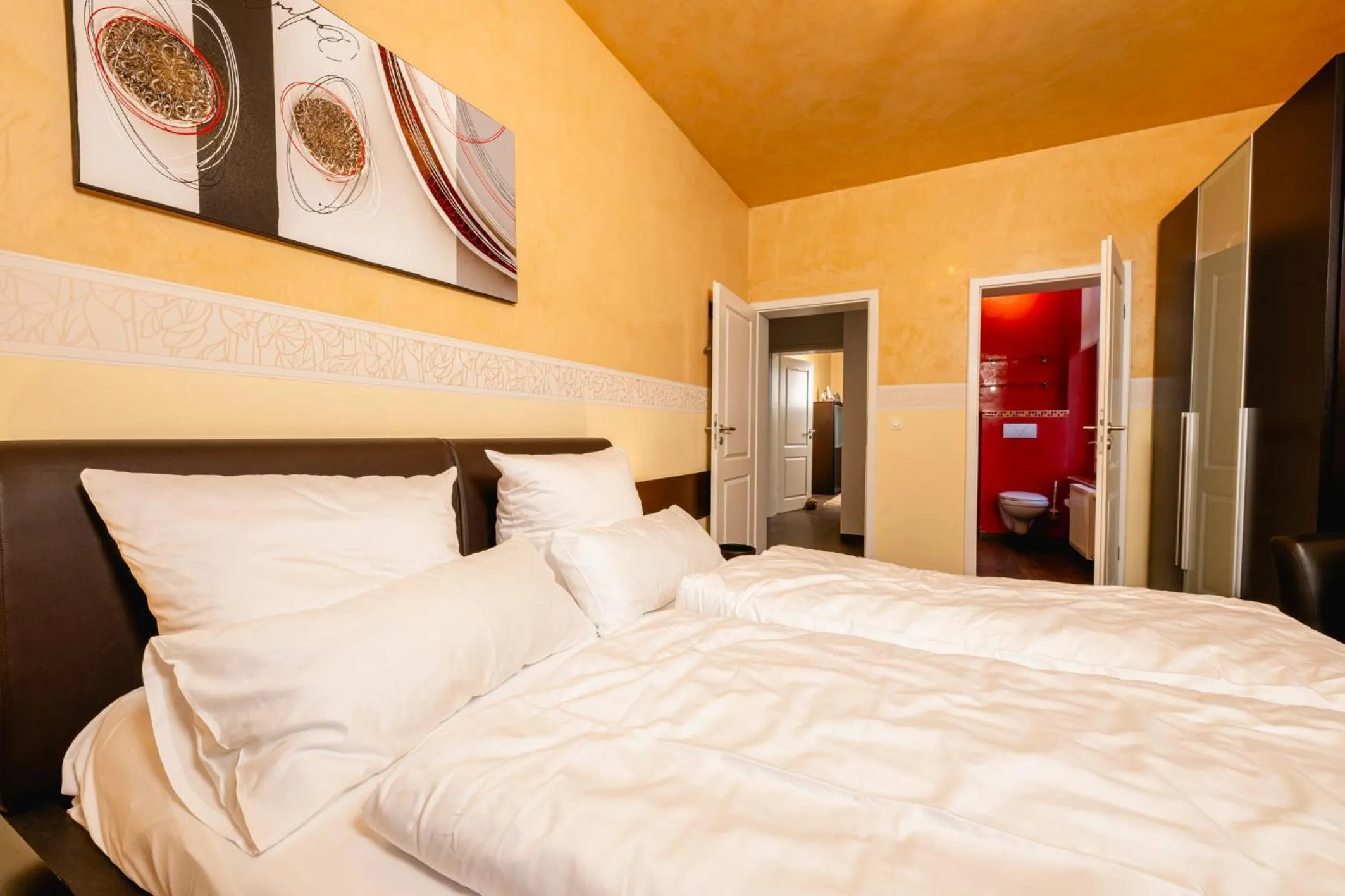 Bedroom, Bed in Villa Astoria - Kühlungsborn