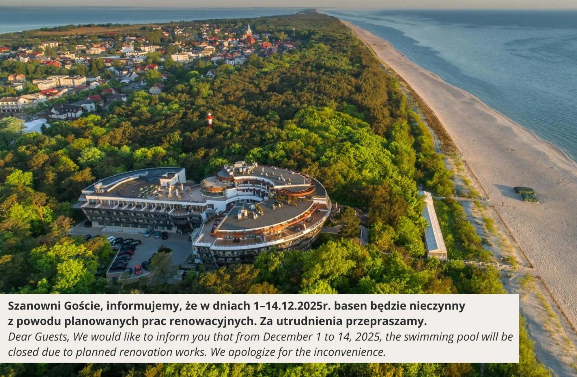 Property building in Hotel Dom Zdrojowy Resort & SPA - Destigo Hotels