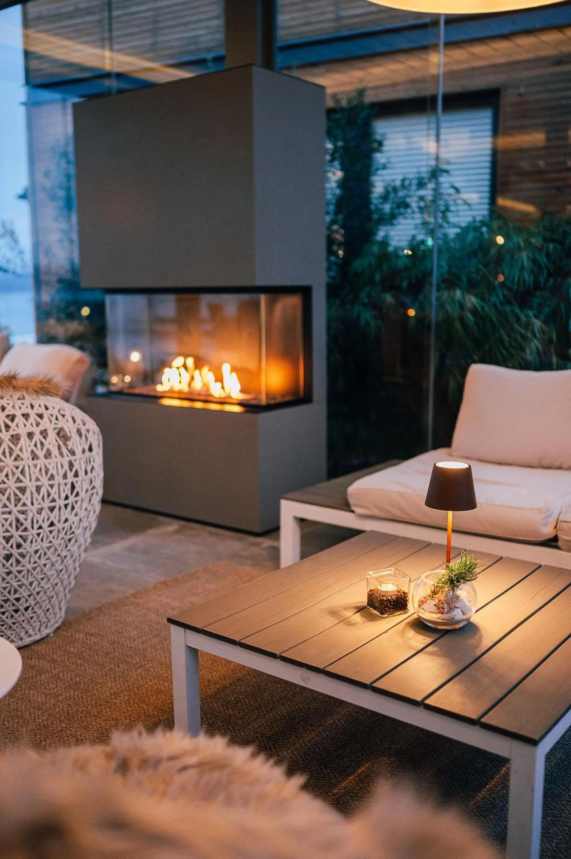 Seating area in Insel der Sinne