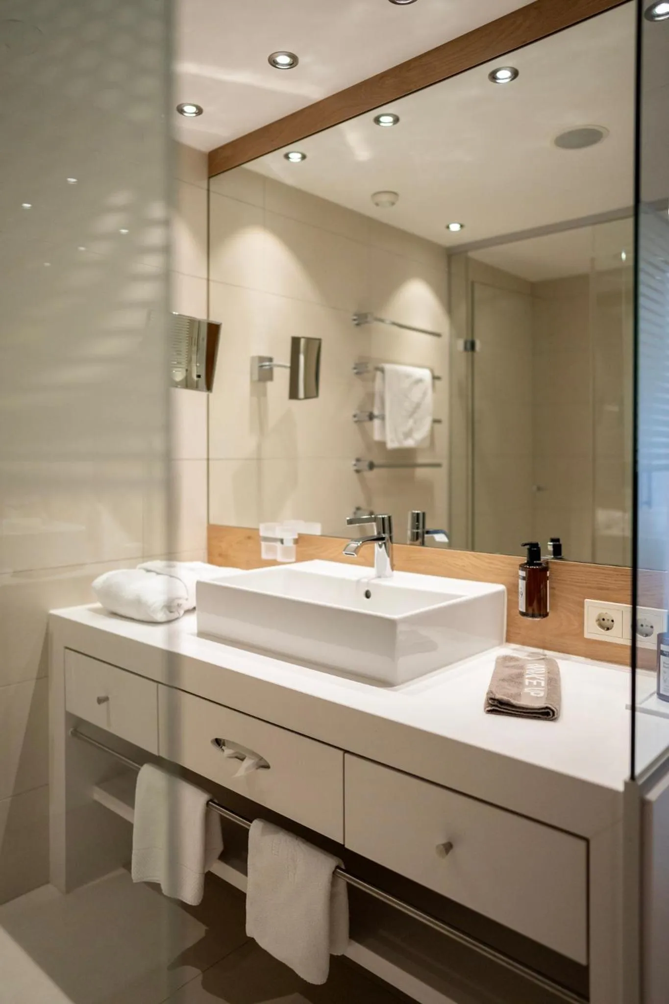 Bathroom in Hotel Trofana Alpin