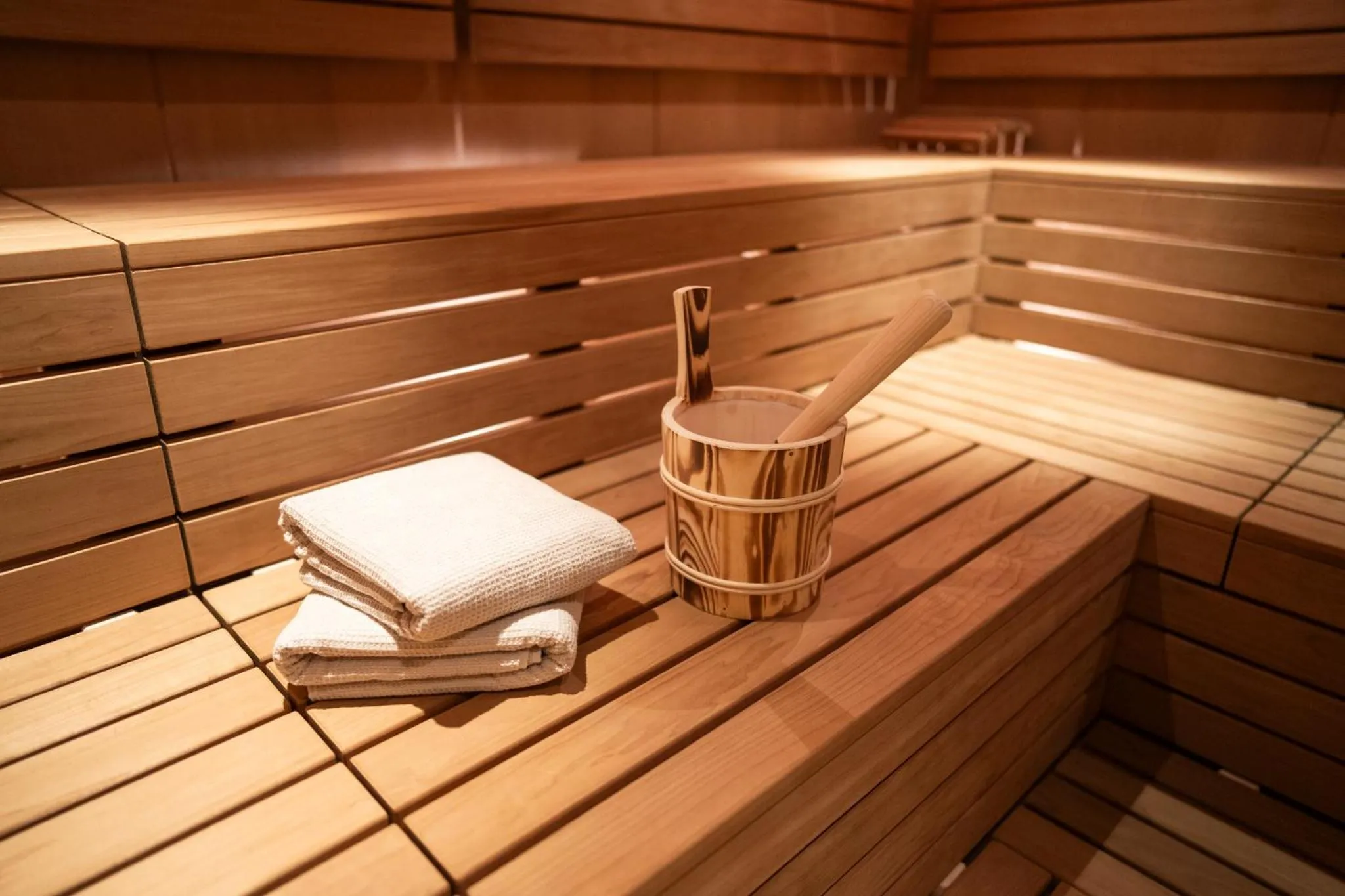 Sauna in Hotel Trofana Alpin