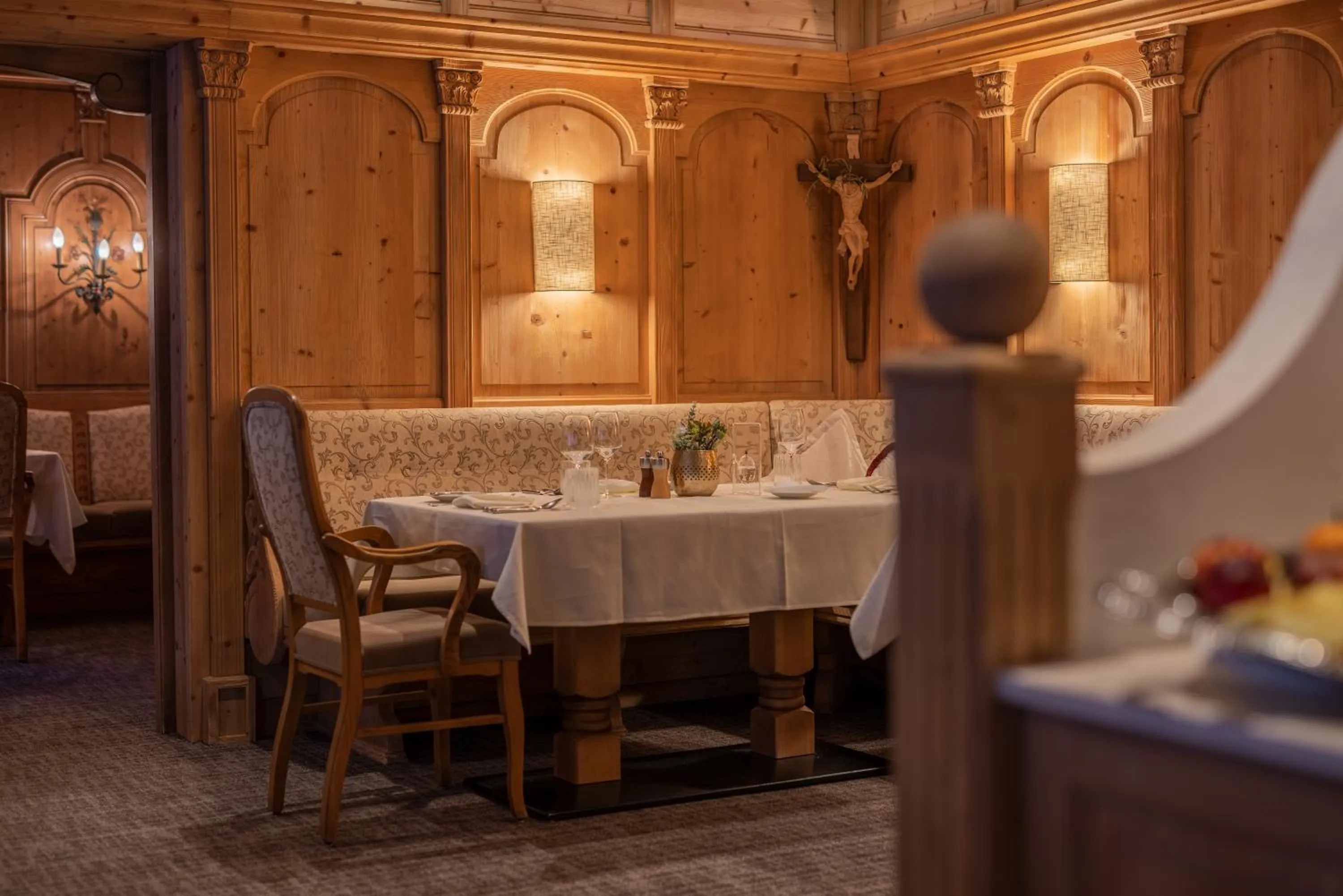 Restaurant/places to eat in Hotel Trofana Alpin