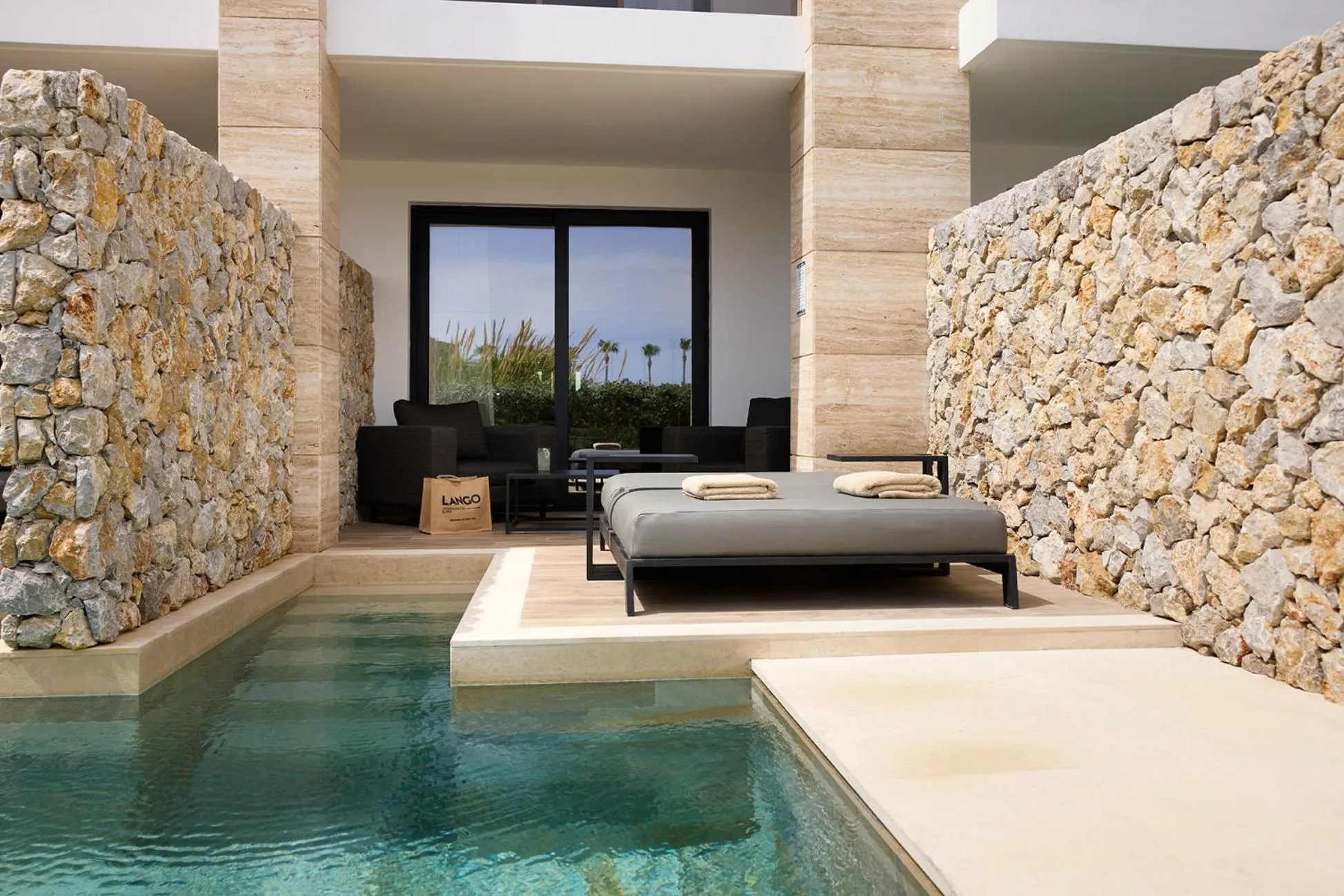 Patio in Lango Design Hotel & Spa, Adults Only