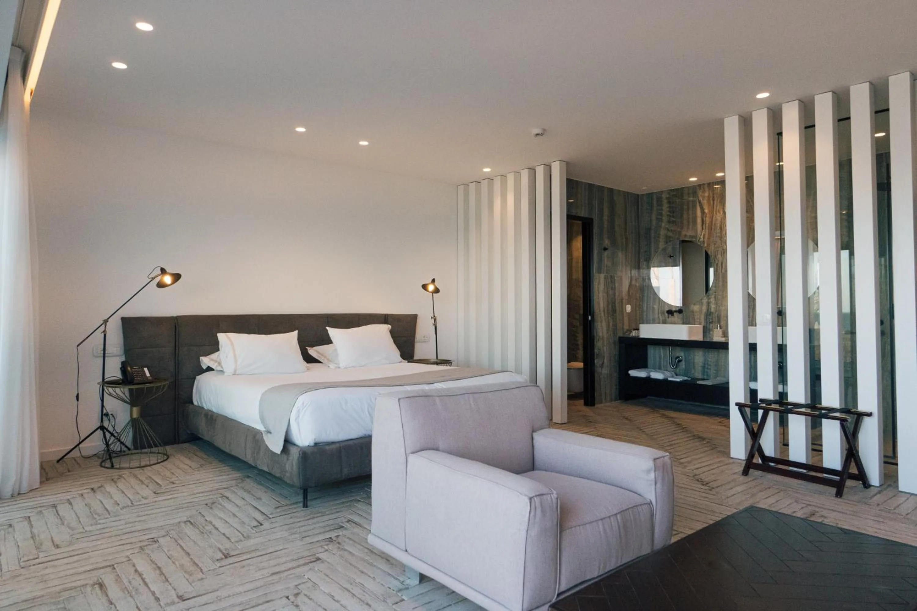 Bed in Lango Design Hotel & Spa, Adults Only