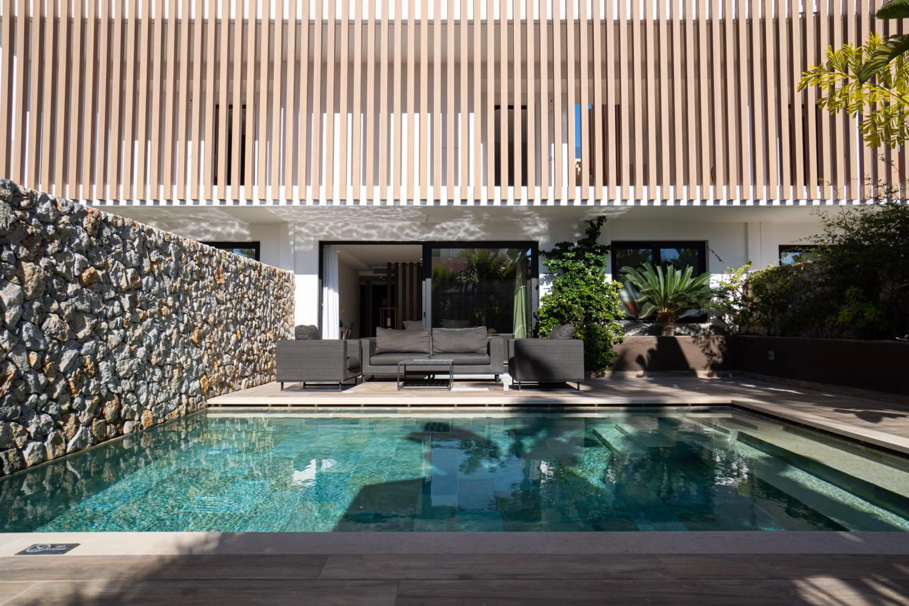 Patio in Lango Design Hotel & Spa, Adults Only