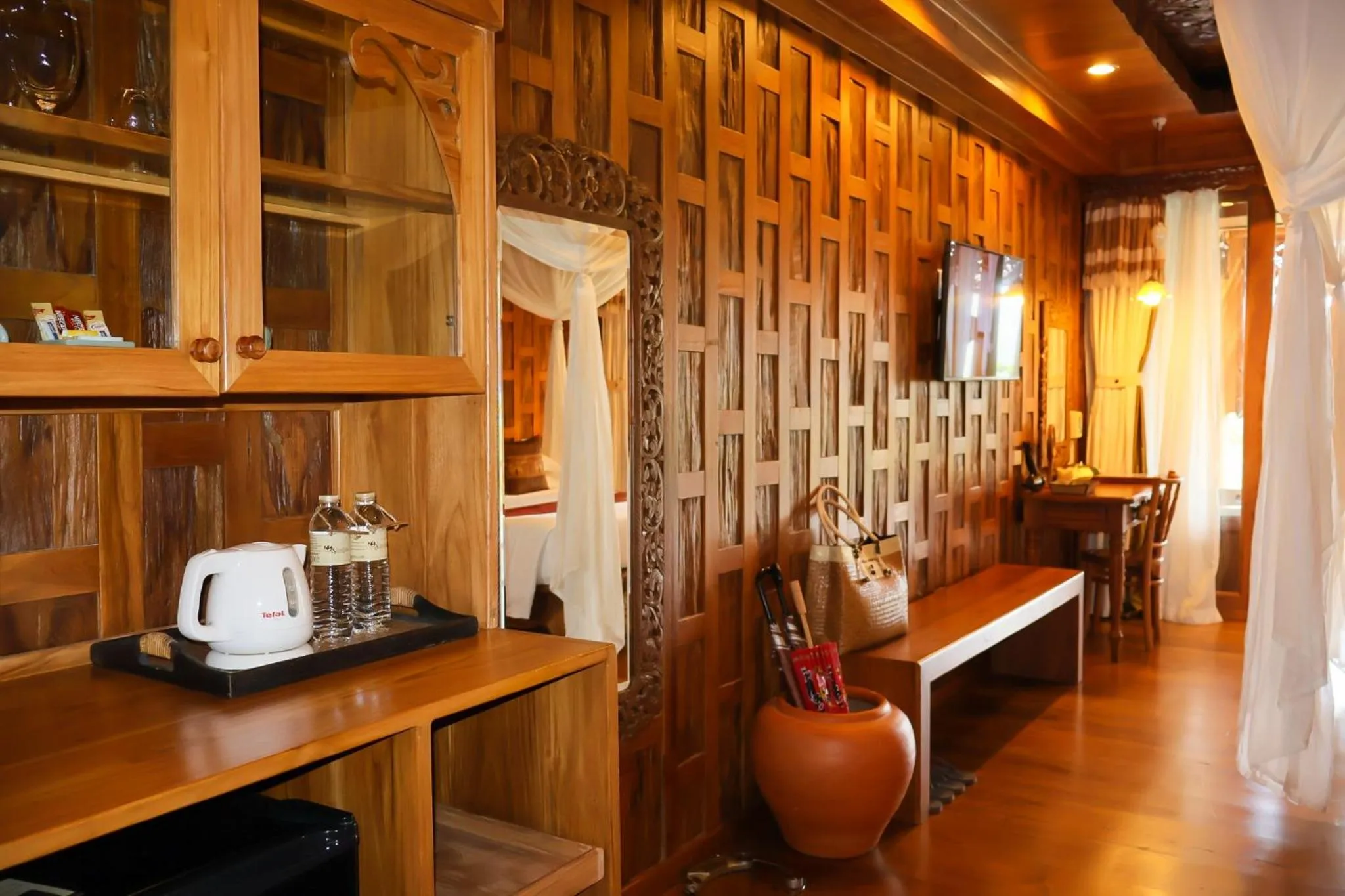 Bedroom in Santhiya Koh Phangan Resort and Spa