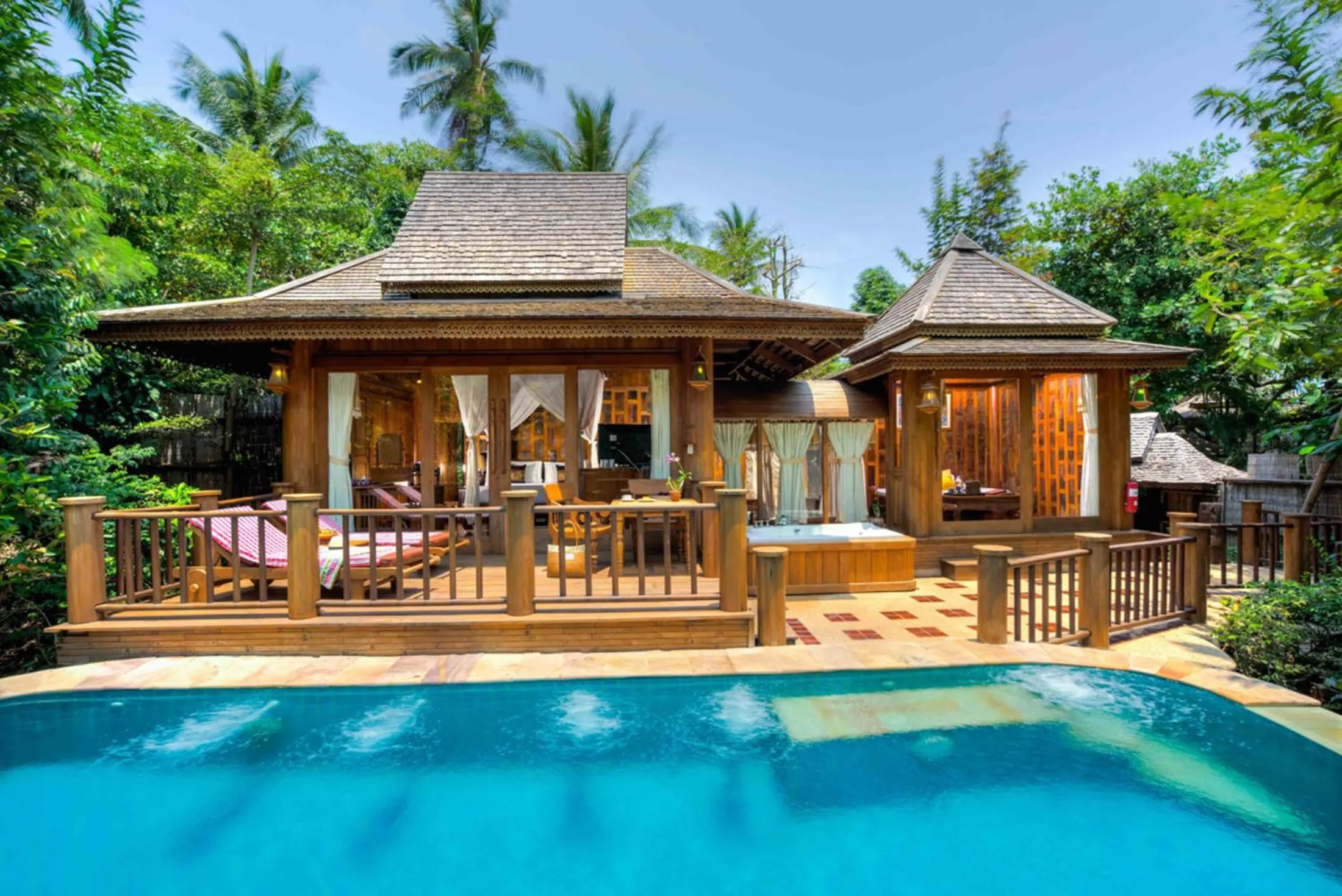 Hideaway Pool Villa – Outdoor Shower in Santhiya Koh Phangan Resort and Spa