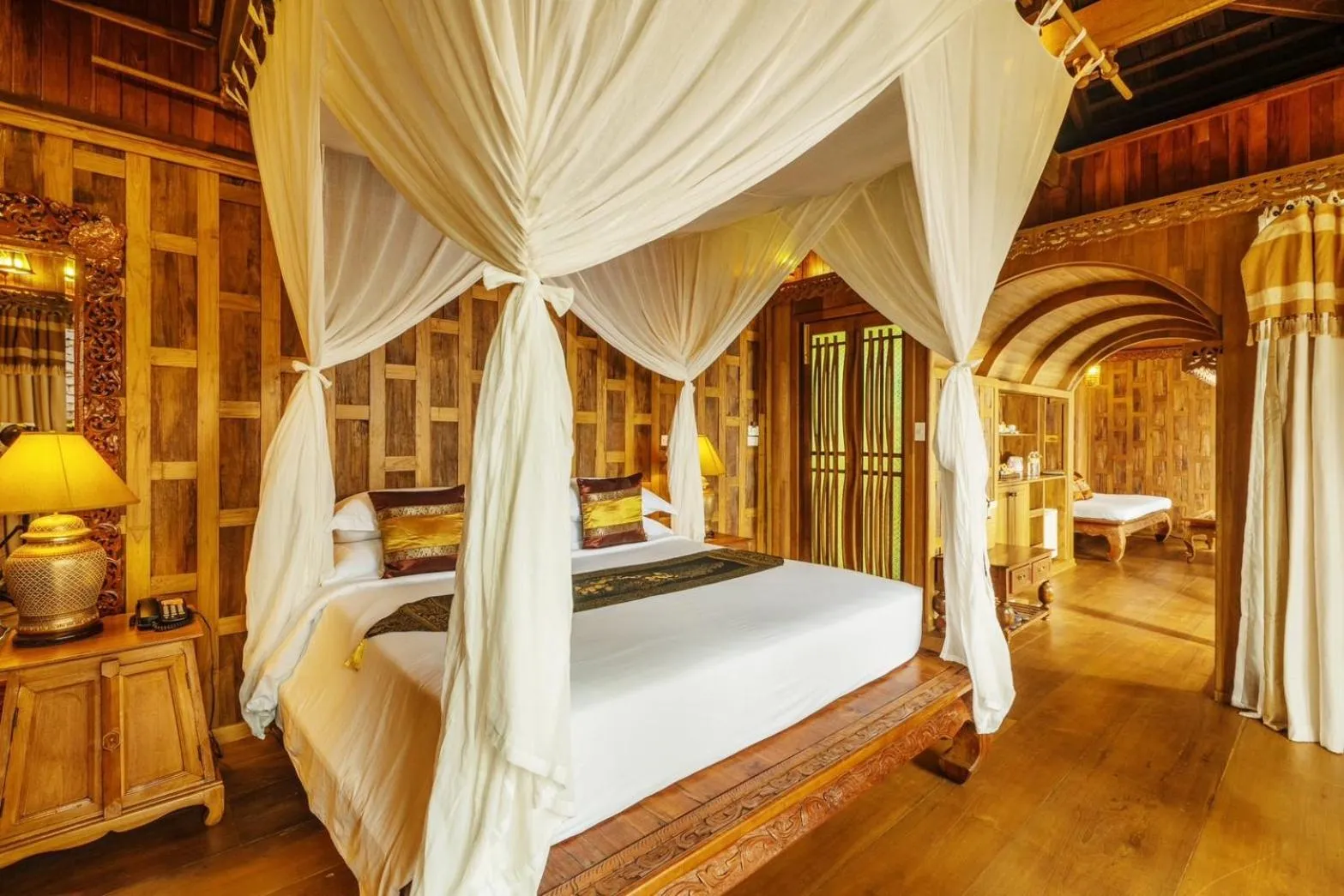 Bedroom, Bed in Santhiya Koh Phangan Resort and Spa