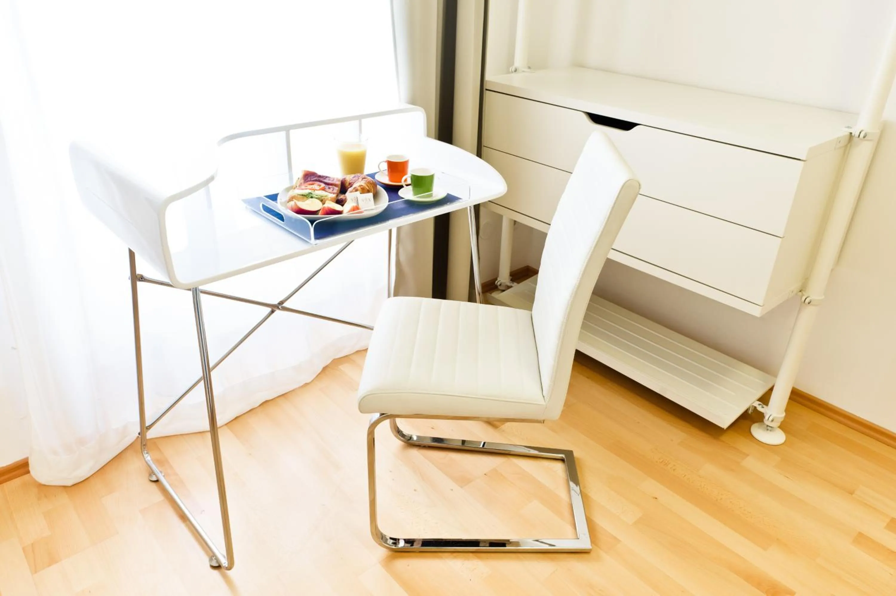 Seating area in VOX Design Hotel